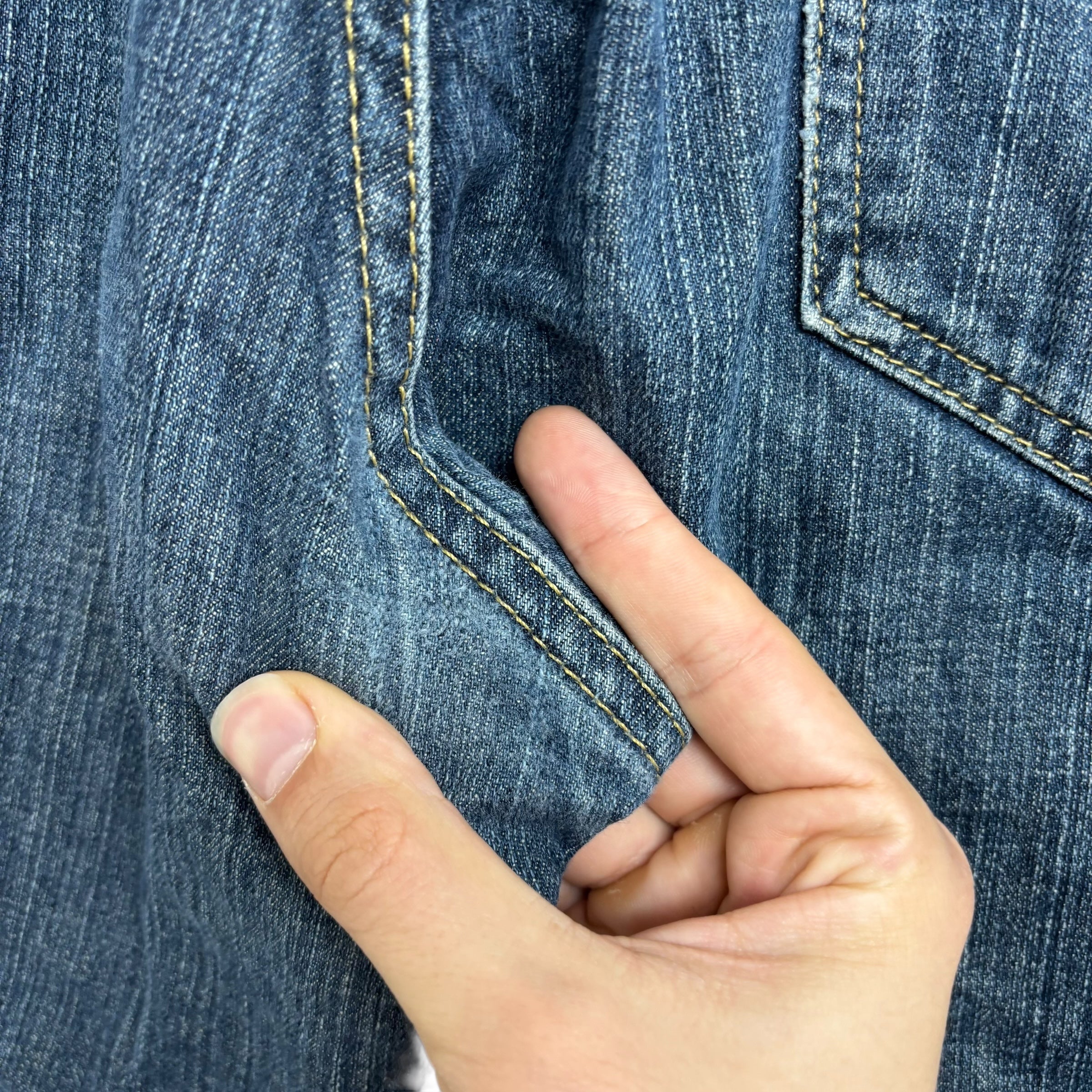 Levis 559 Jeans W38 L30 Mens Dark Blue Baggy Relaxed Straight Fit Denim