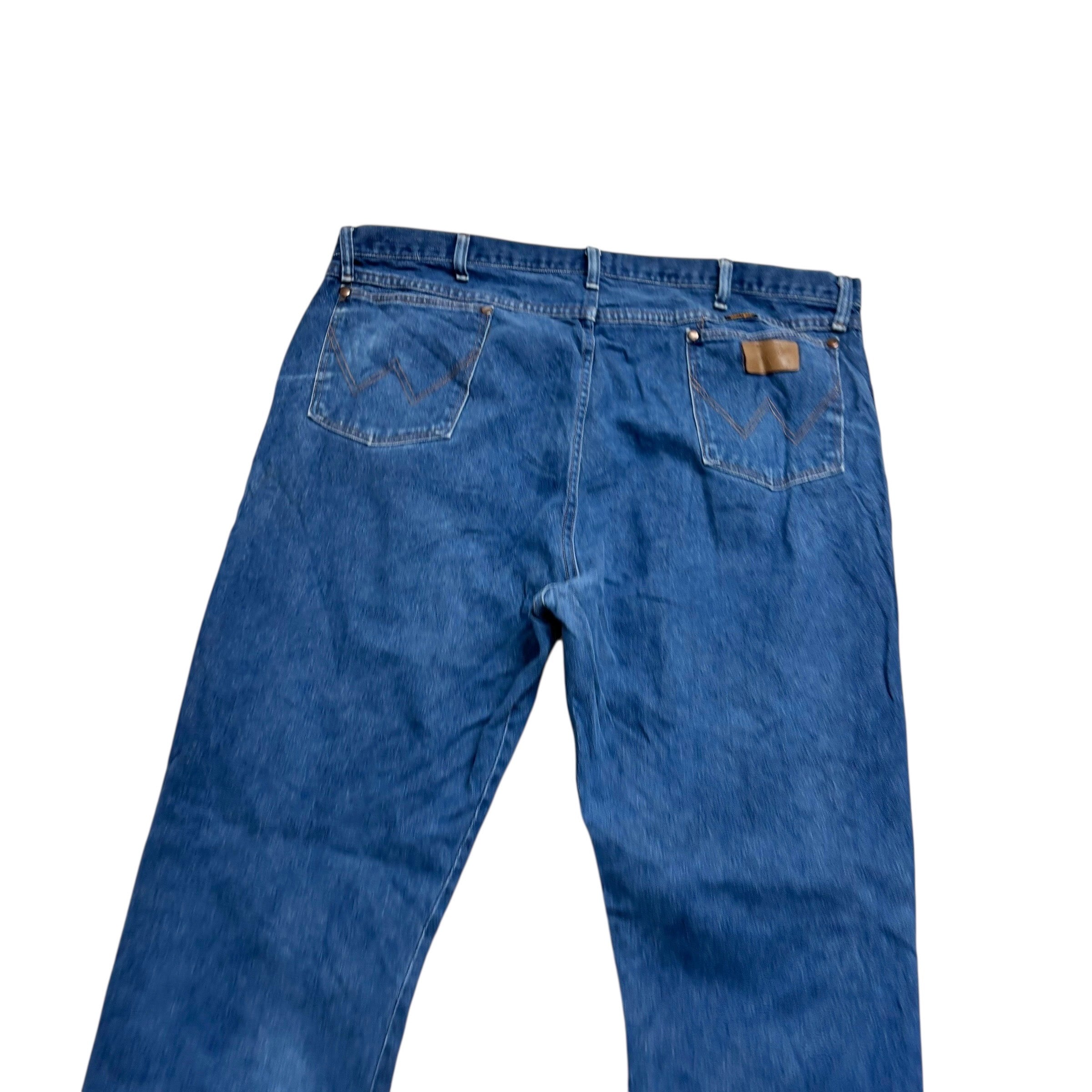 Wrangler Jeans Cowboy Cut W42 L34 Mens Mid Blue 13MWZ Original Fit Denim