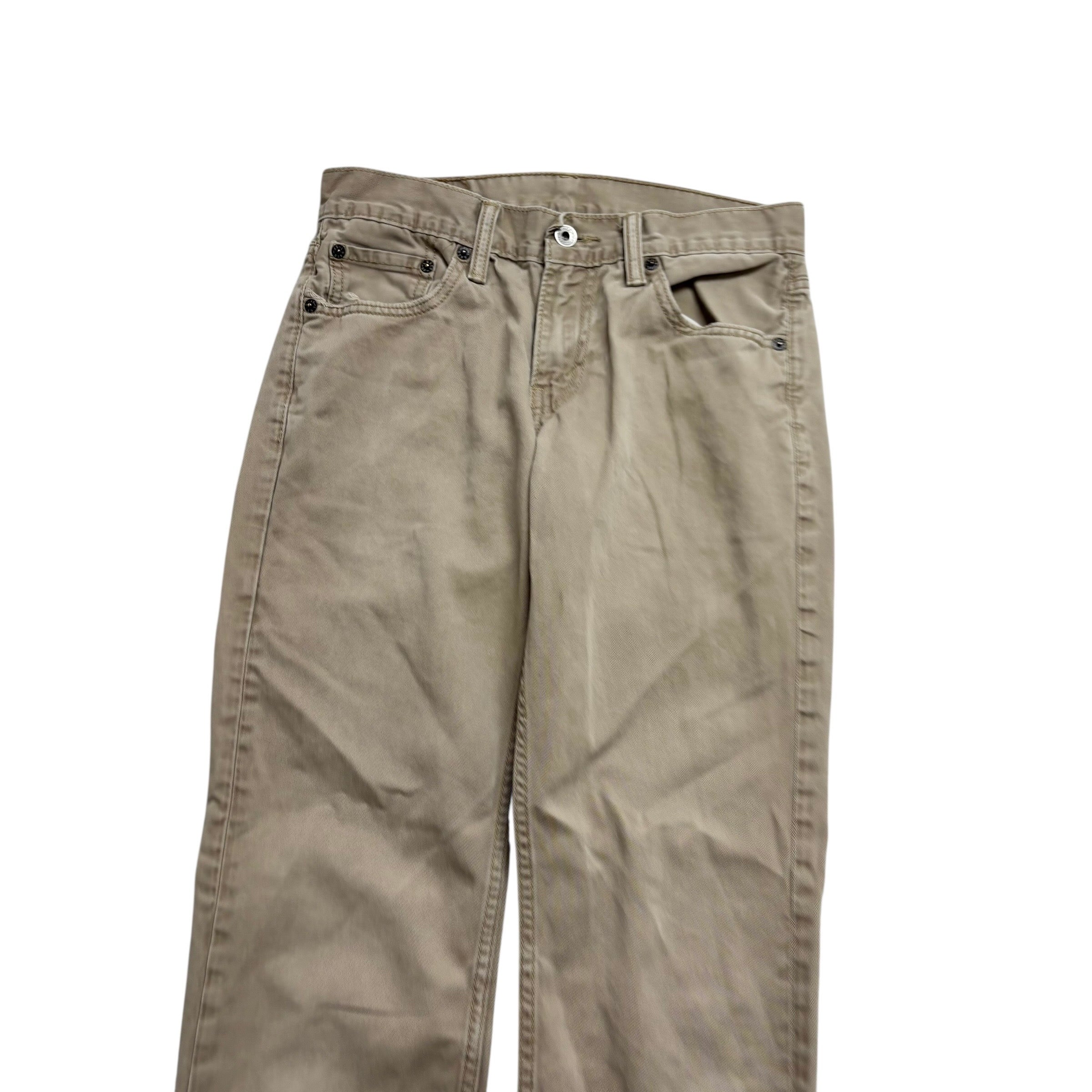 Levis 511 Trousers W29 L31 Mens Beige Stone Slim Fit Cotton Pants