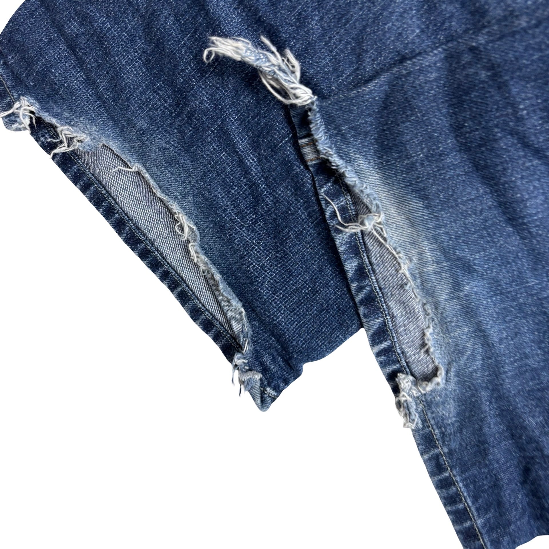 Diesel Zatiny Jeans W32 L32 Mens Dark Blue Regular Bootcut Fit Denim (F)