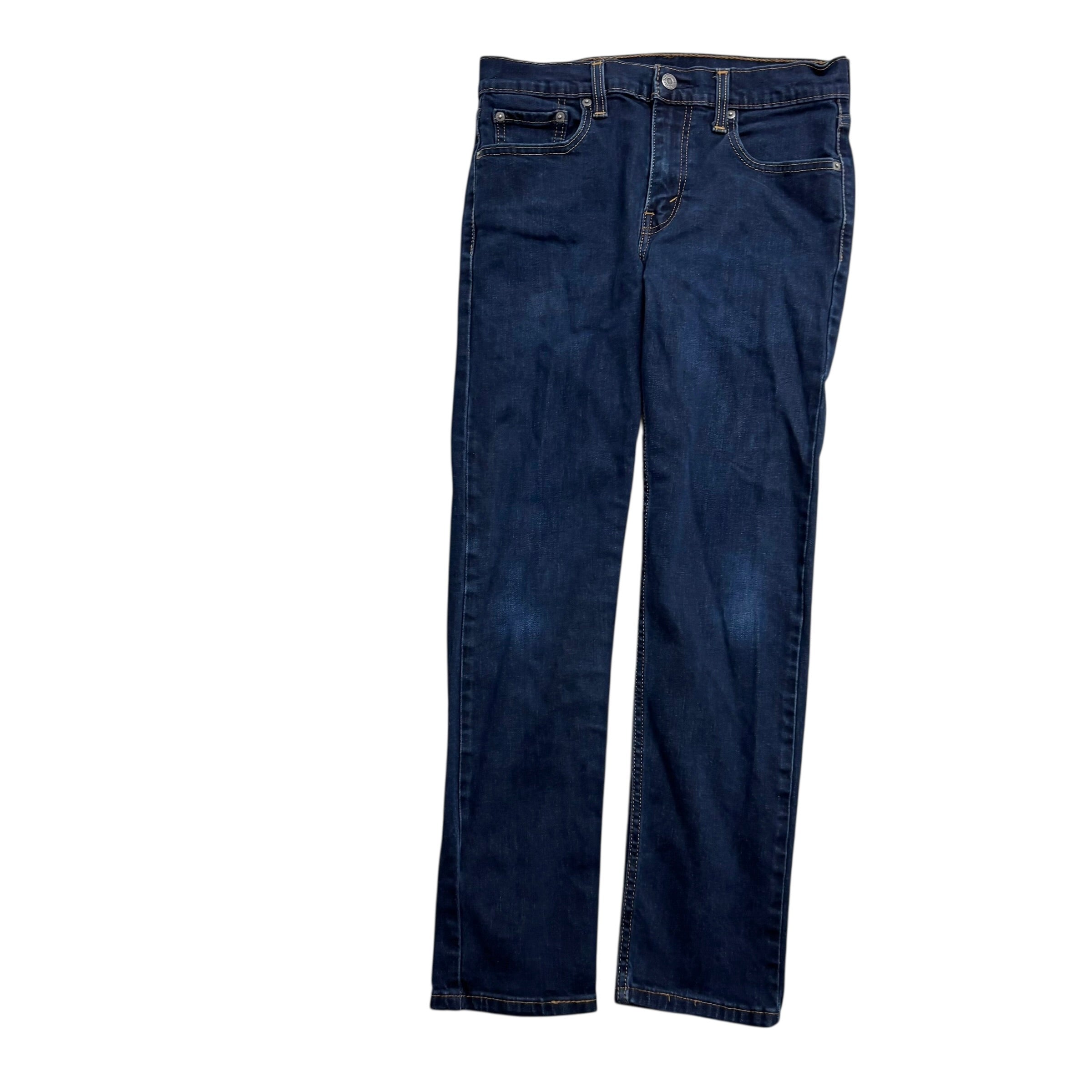 Levis Jeans W30 L28 Mens Dark Blue Slim Tapered Fit Stretch Denim