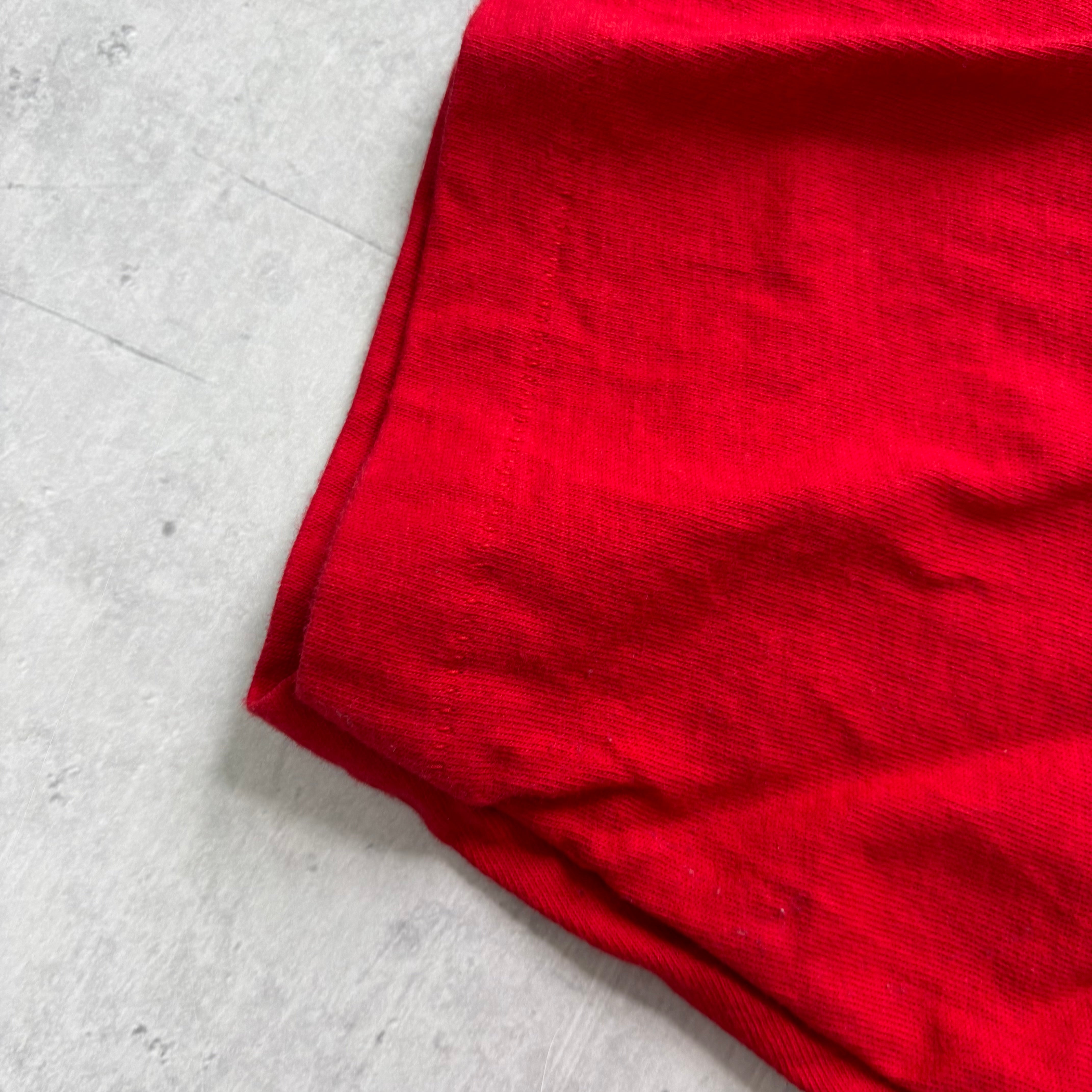 Vintage T Shirt Mens Large Red Single Stitch Graphic Print 90s USA (E)