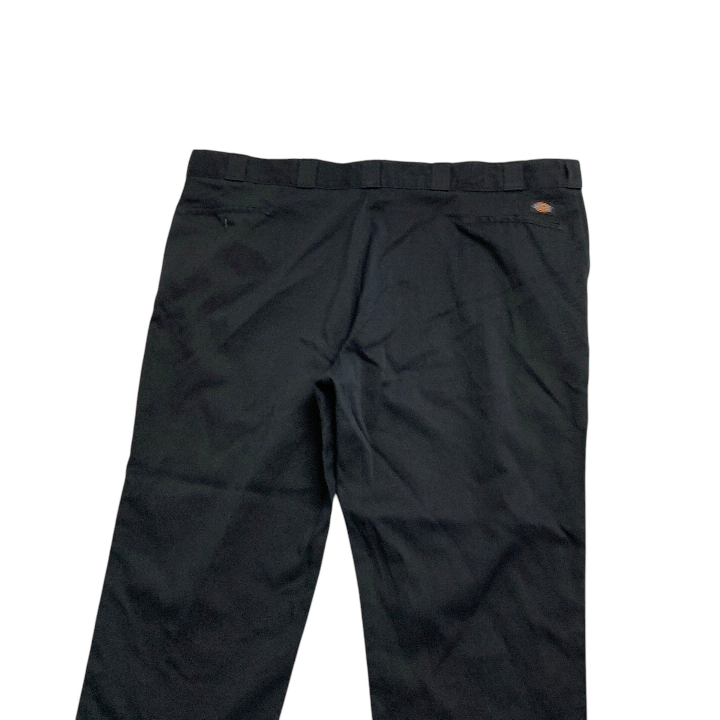 Dickies 874 Trousers W50 L30 Mens Black Pants Original Straight Fit Workwear
