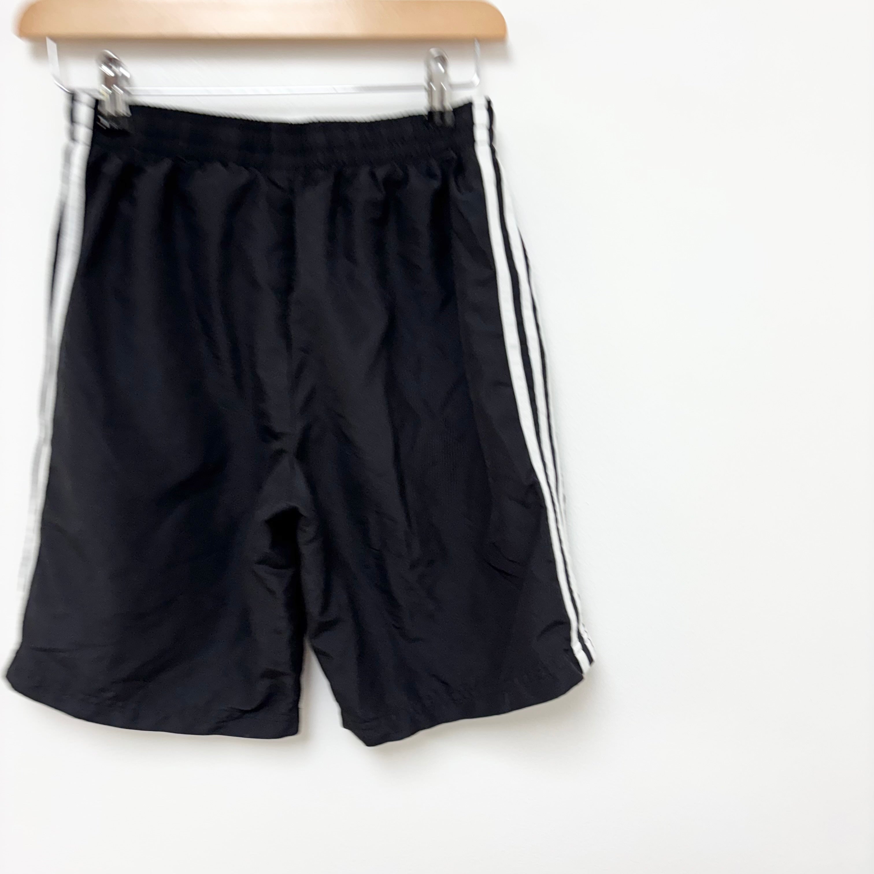 Adidas Shorts Mens Small Black Sports Running Gym Athletic Pockets (E)