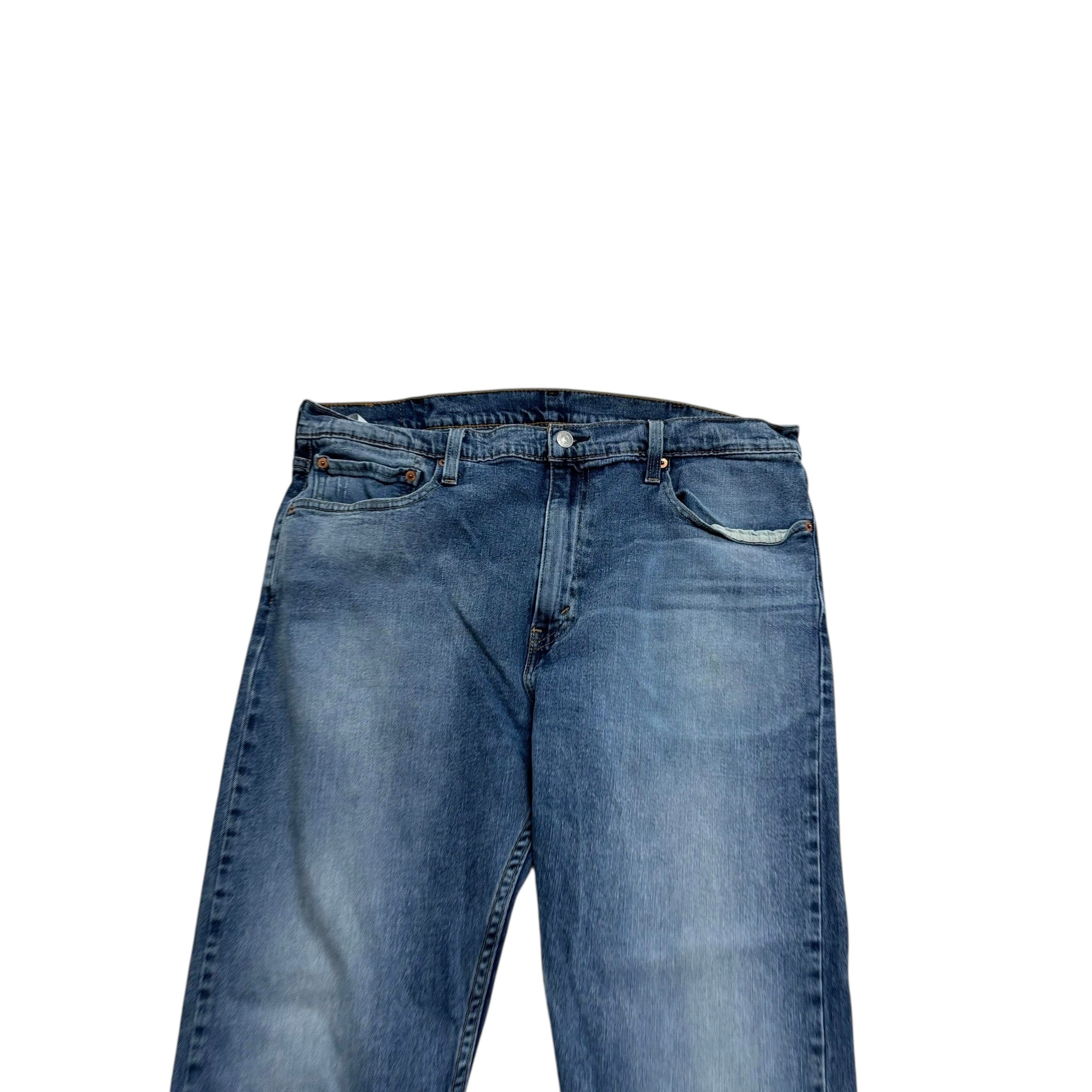 Levis 512 Jeans W38 L31 Mens Mid Blue Slim Tapered Fit Stretch Denim