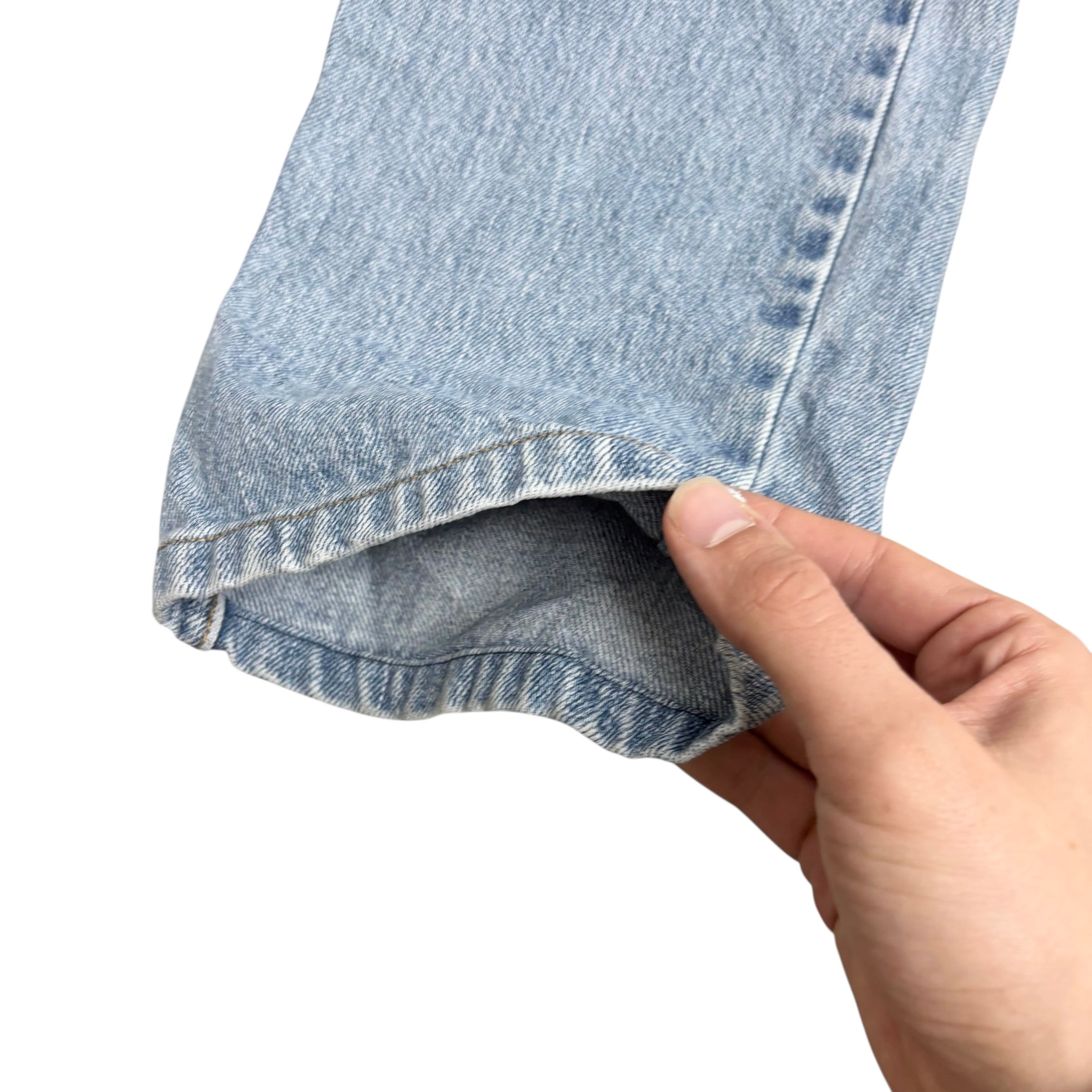 Levis 512 Jeans W36 L28 Mens Light Blue Slim Tapered Fit Vintage Denim