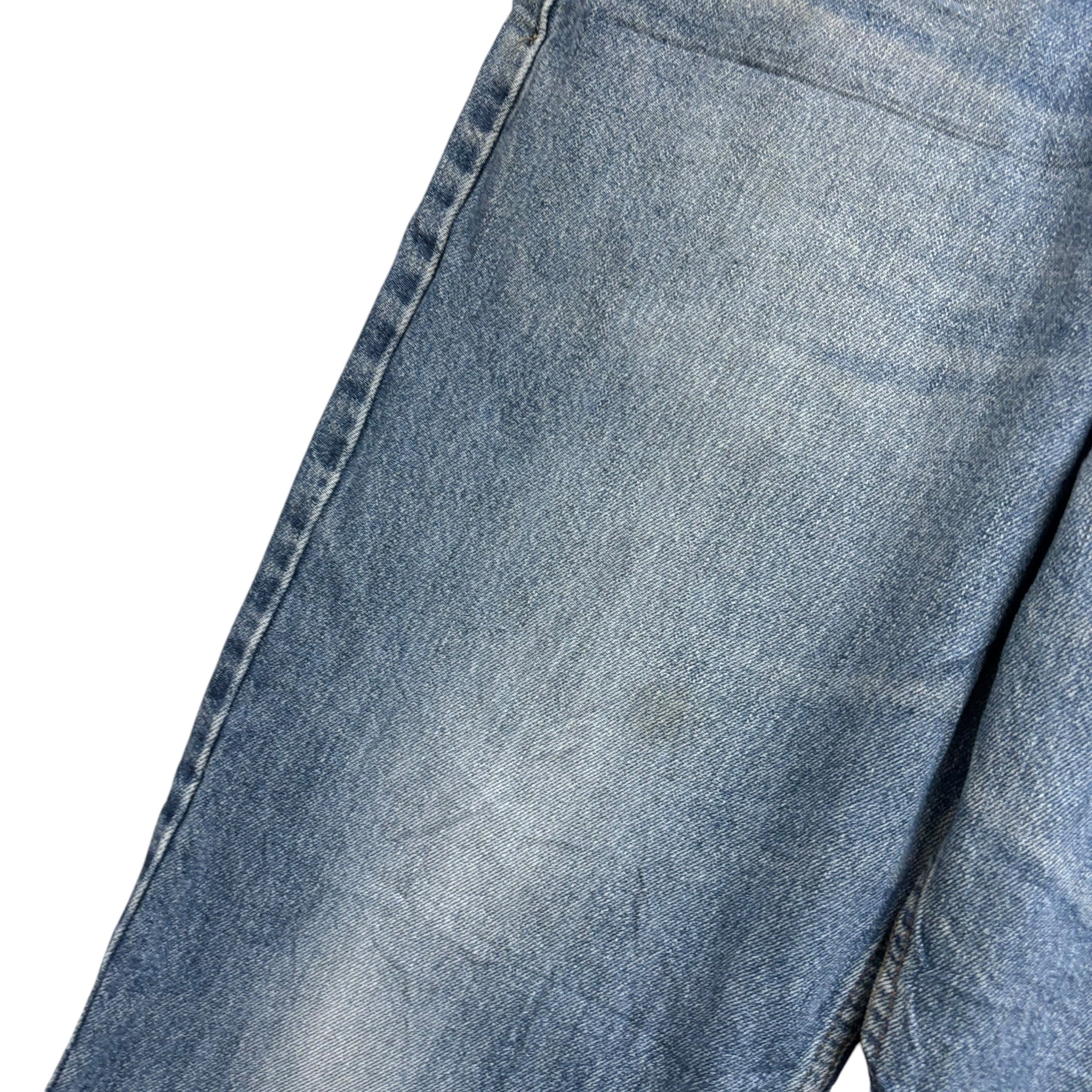 Levis 550 Jeans W36 L30 Mens Mid Blue Baggy Relaxed Straight Fit Vintage Denim