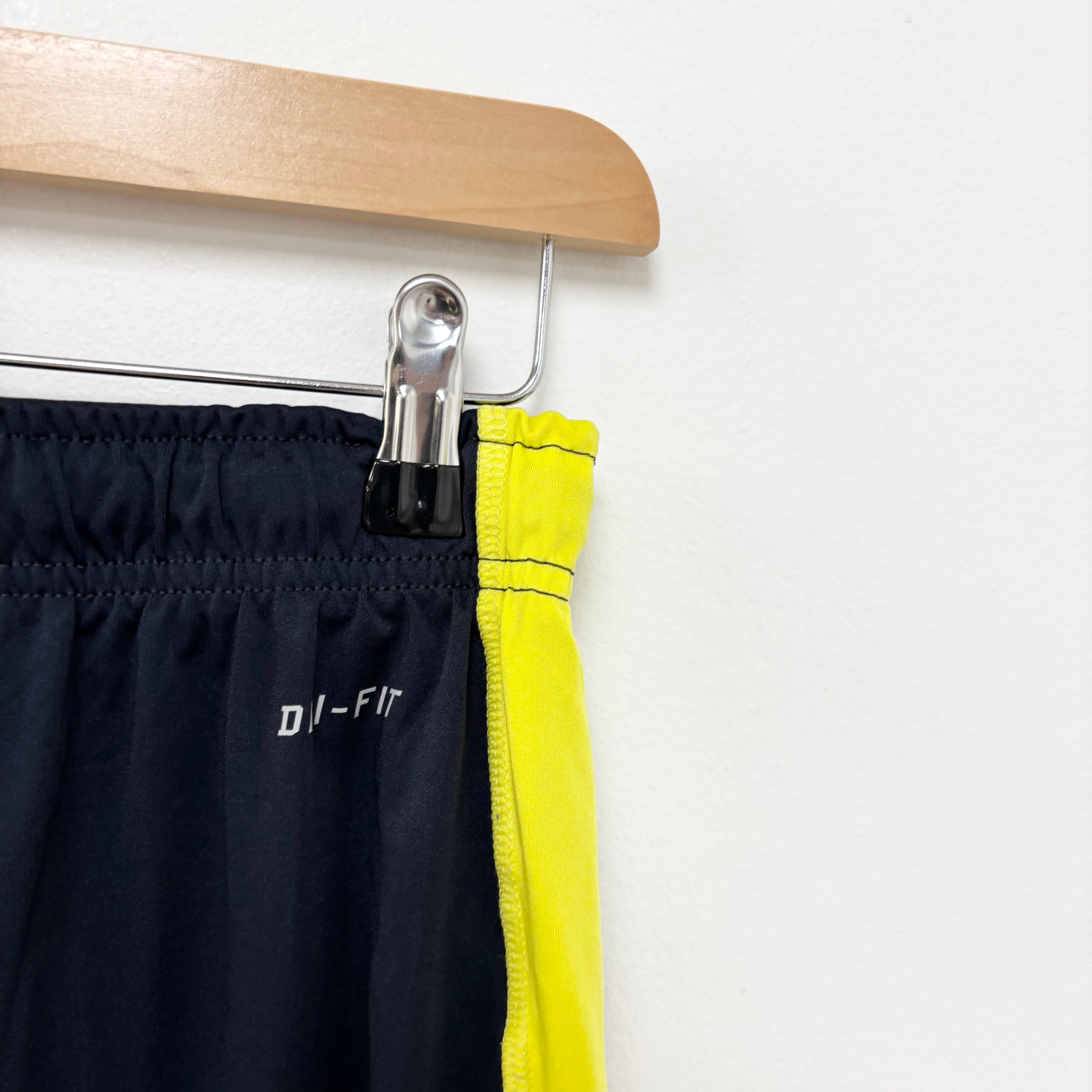 Nike Shorts Mens Small Navy Blue Dri Fit Running Sports Gym Pockets (E)