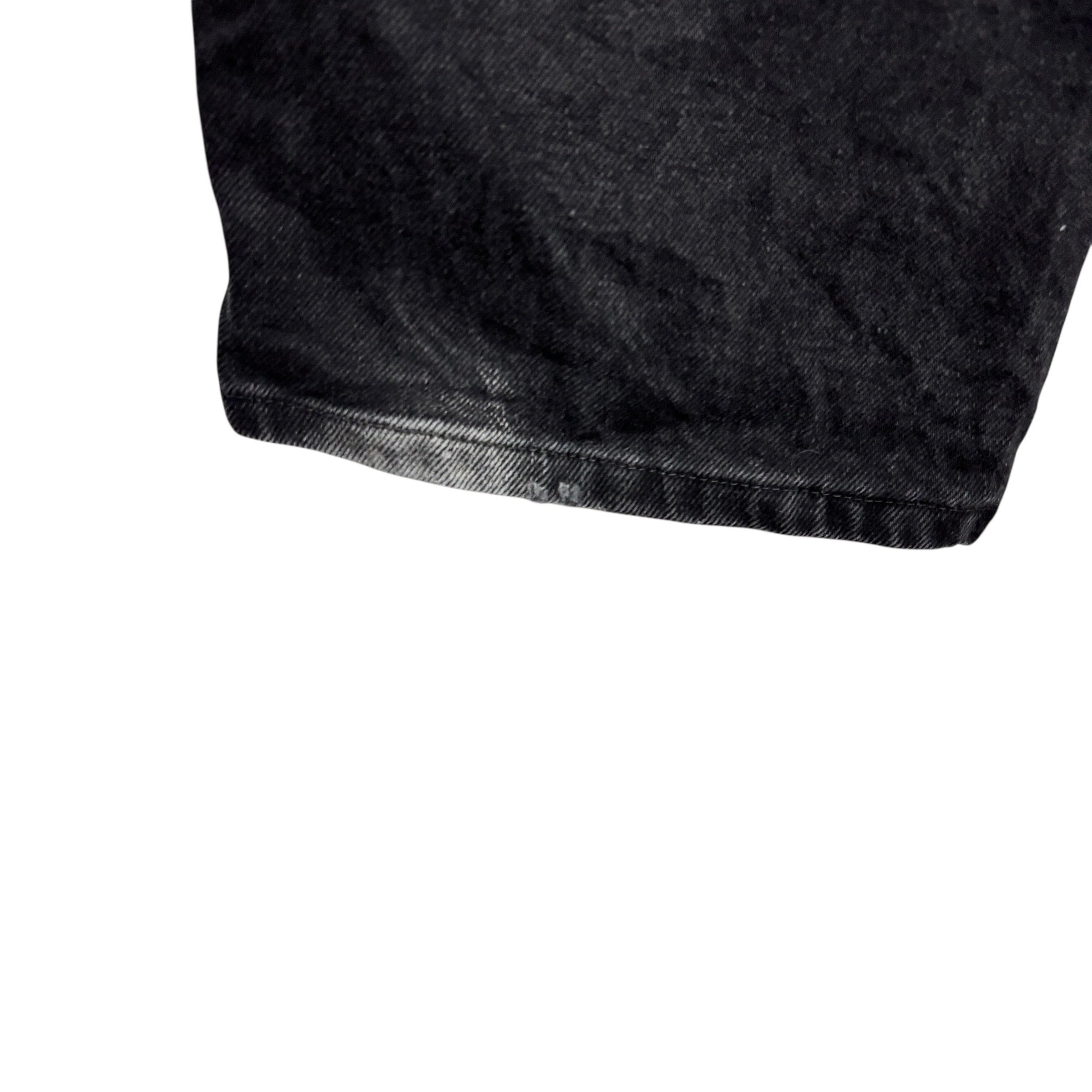 Wrangler Jeans W40 L32 Mens Black Relaxed Straight Fit Vintage Denim