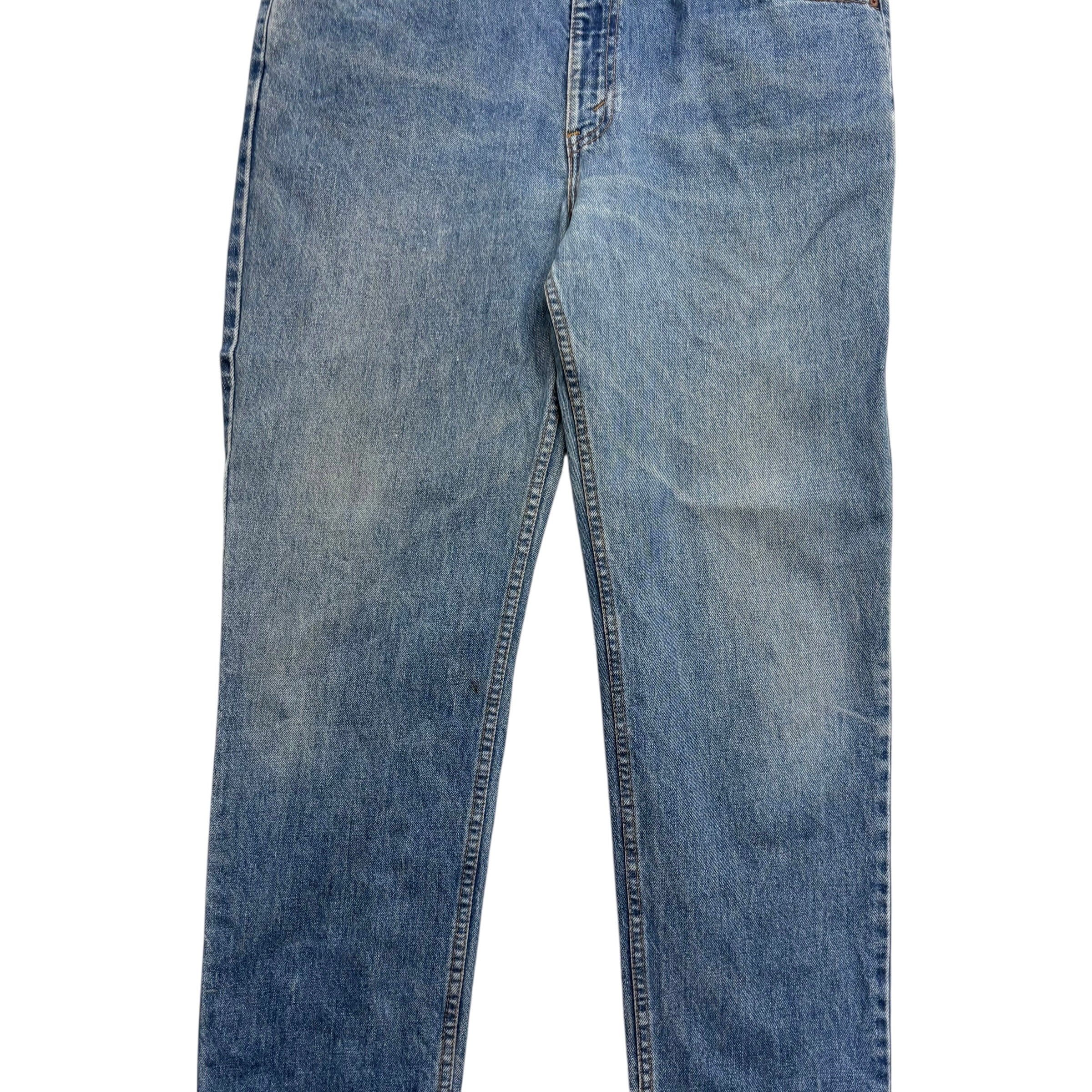Levis 512 Jeans W38 L30 Mens Mid Blue Slim Tapered Fit Vintage Denim (F)