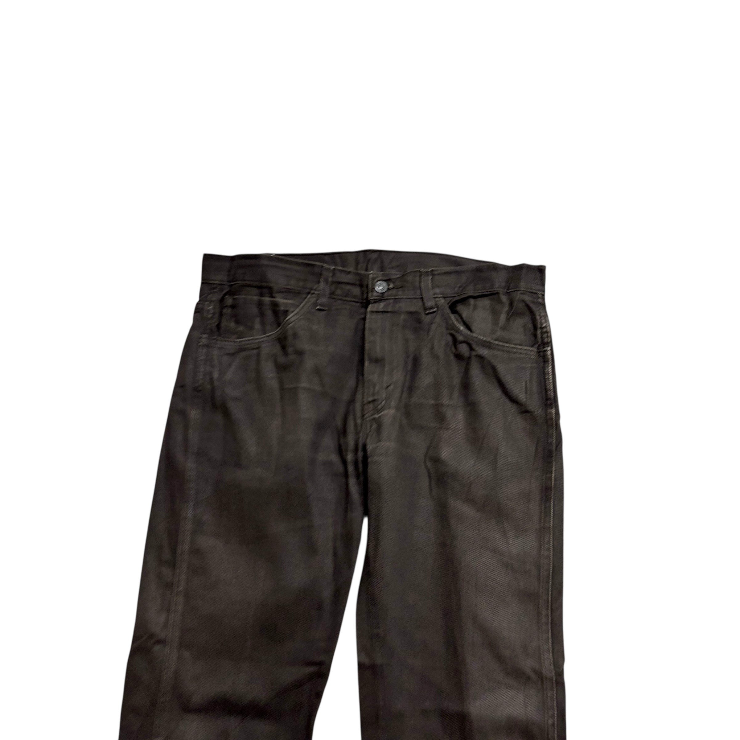 Levis 513 Jeans W36 L32 Mens Brown Slim Straight Fit Vintage Denim