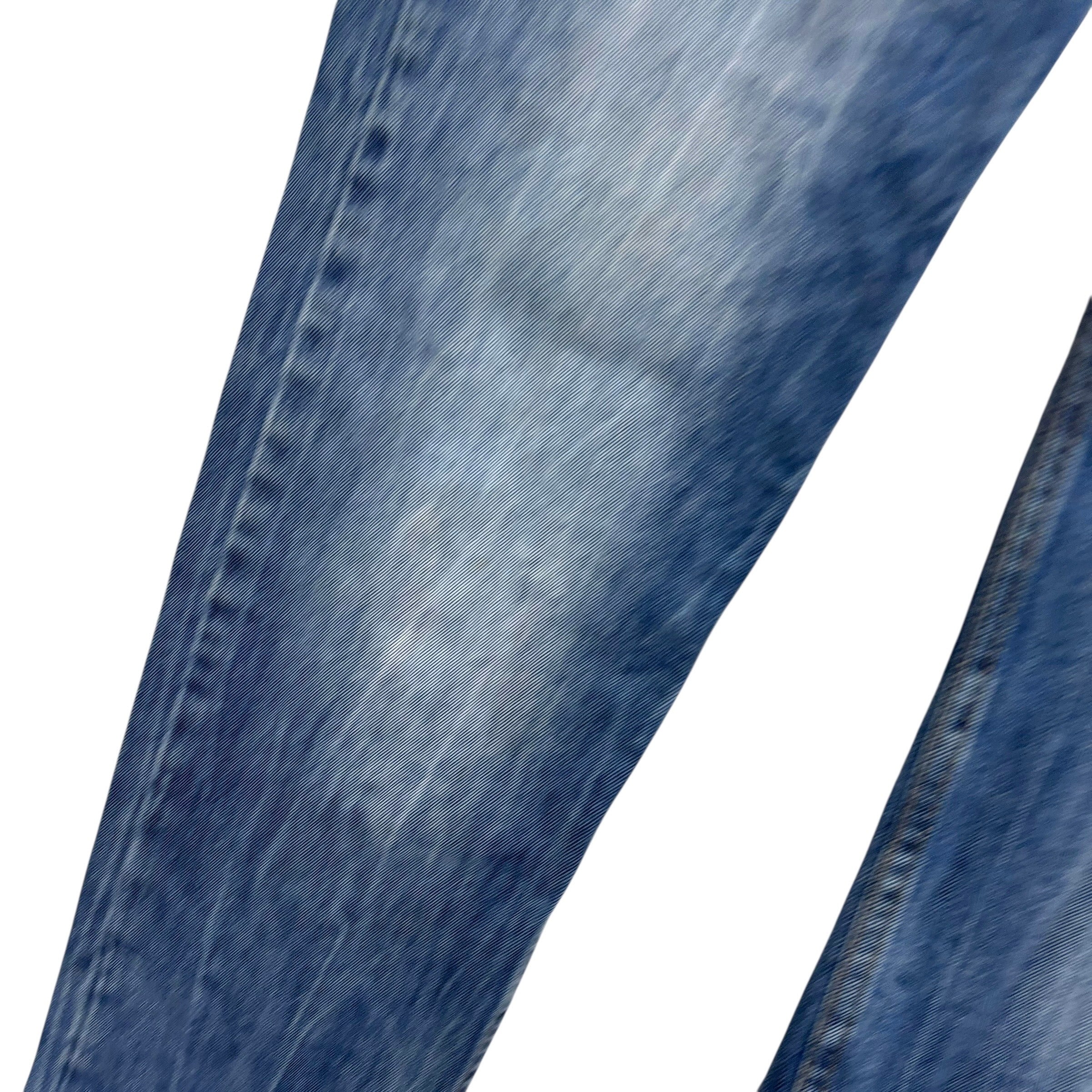 Levis 502 Jeans W31 L31 Mens Mid Blue Regular Tapered Fit Stretch Denim (F)