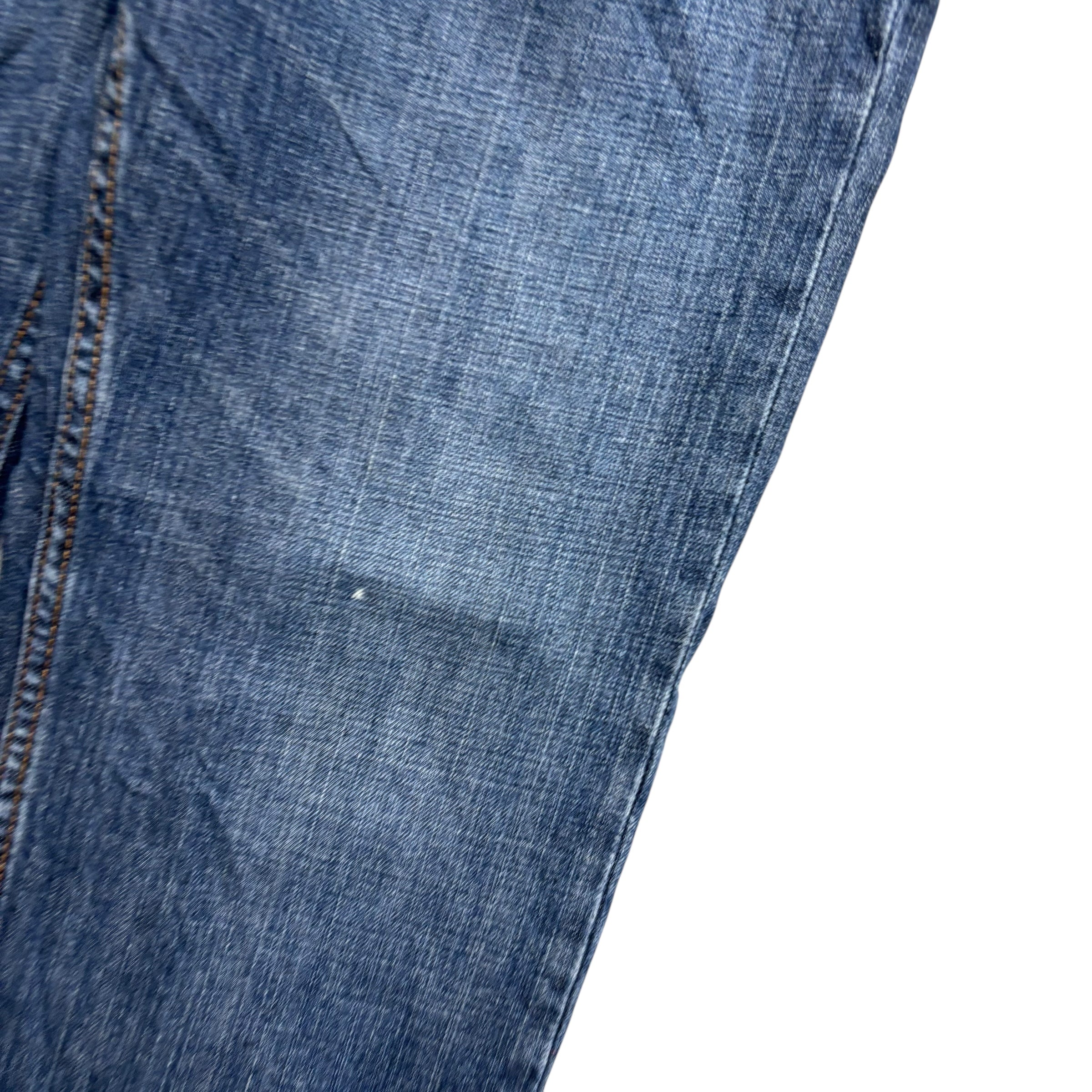 Levis 559 Jeans W34 L32 Mens Mid Blue Baggy Relaxed Straight Fit Denim