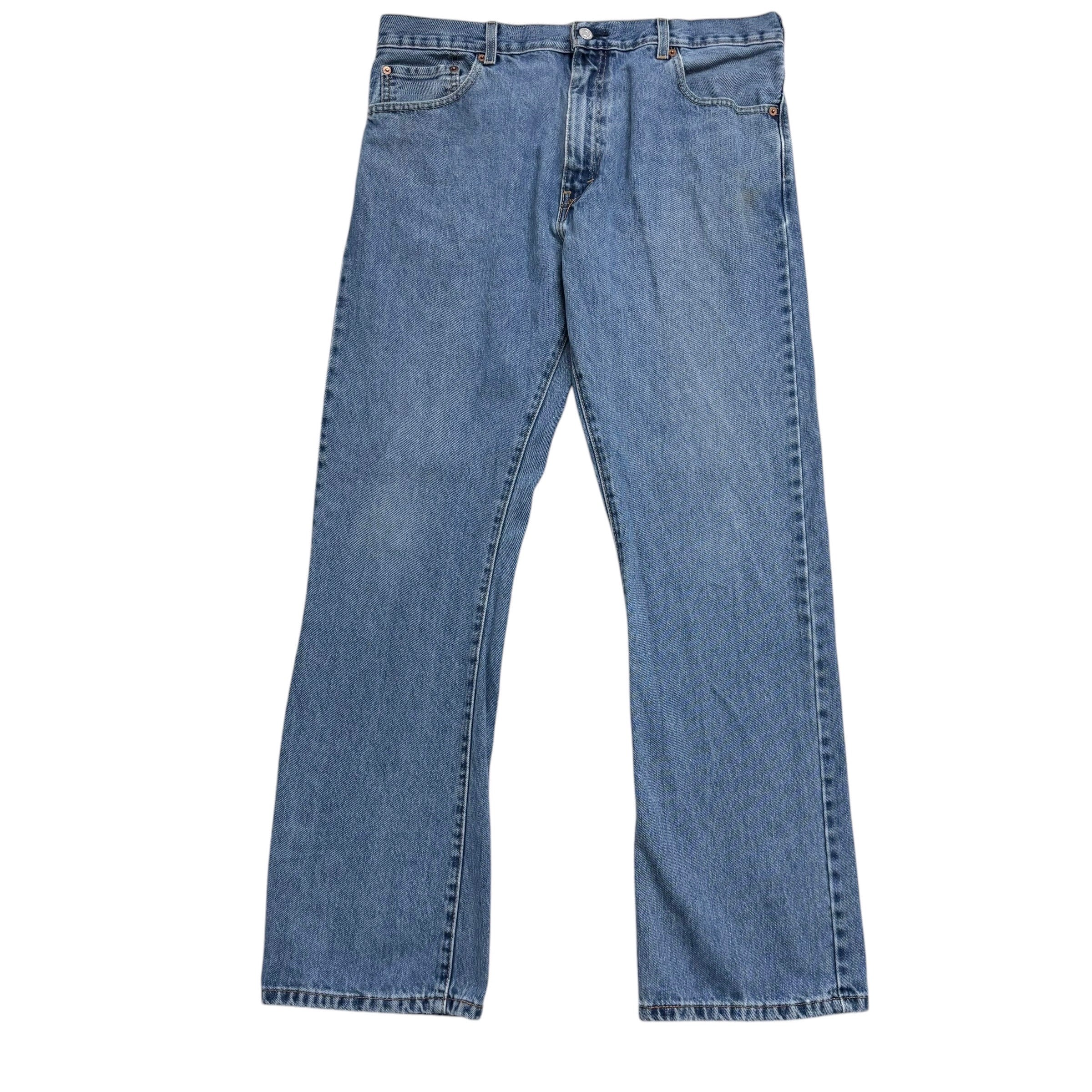 Levis 517 Jeans W36 L32 Mens Light Blue Regular Bootcut Fit Denim