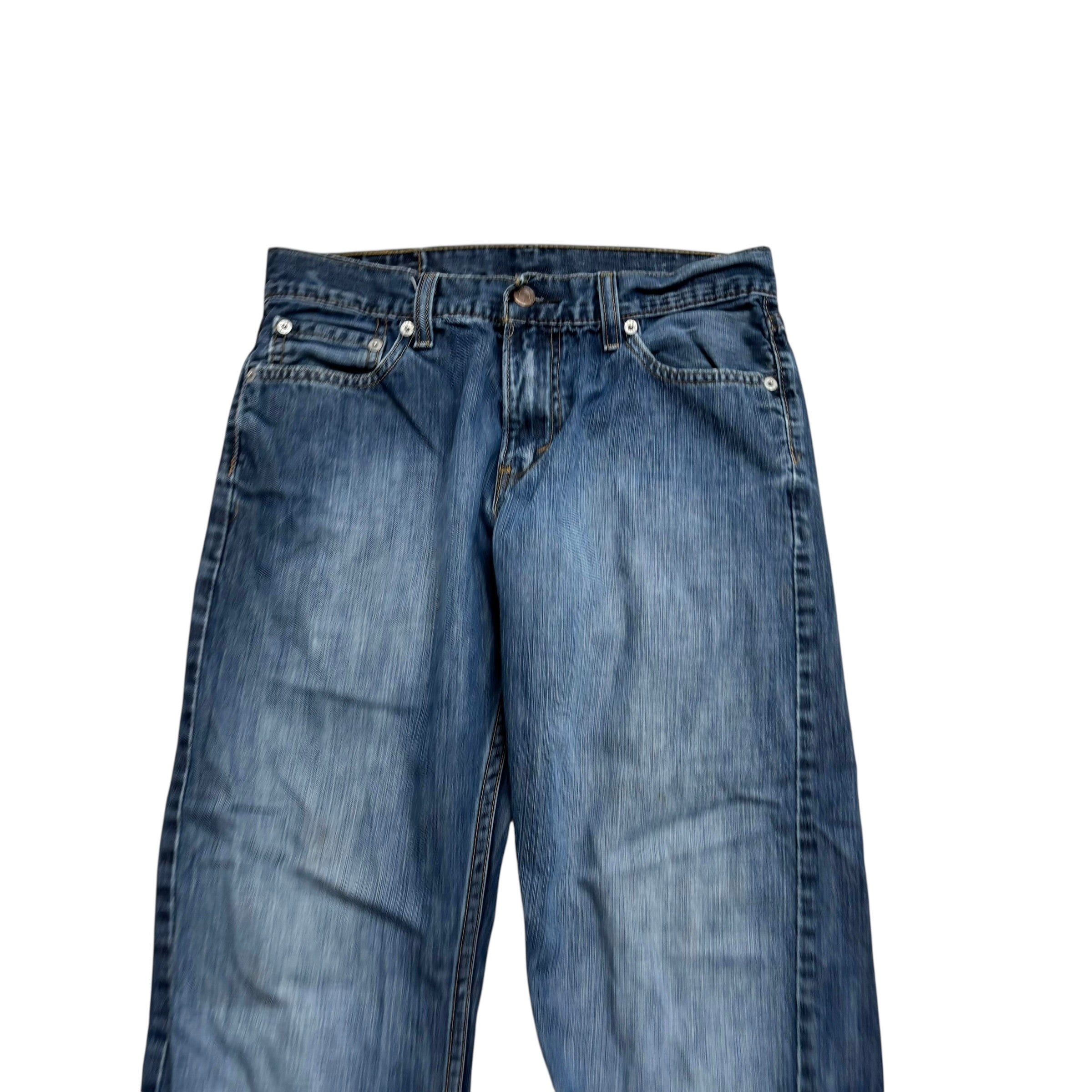 Levis 514 Jeans W29 L32 Mens Dark Blue Regular Straight Fit Vintage Denim