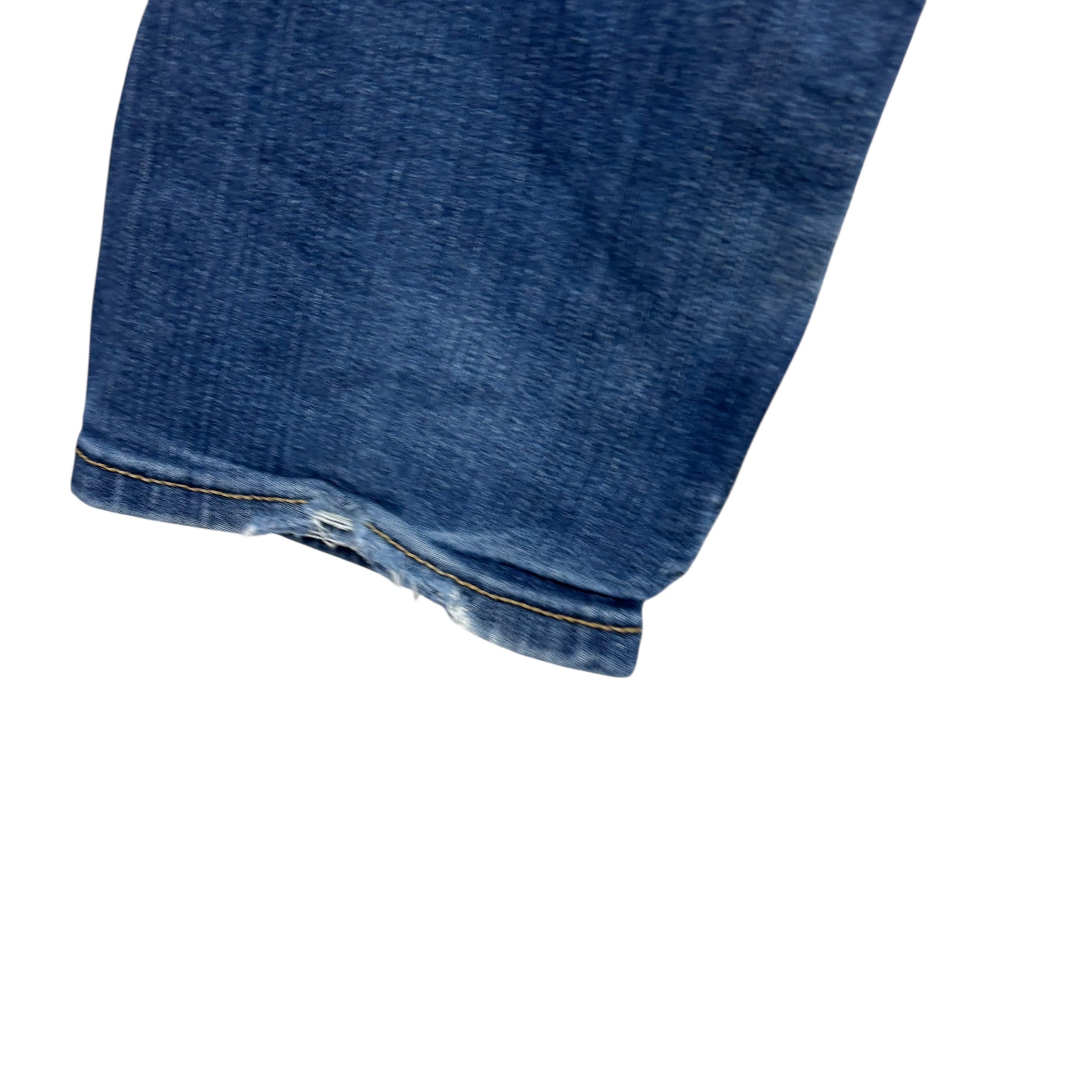 Levis 514 Jeans W31 L30 Mens Mid Blue Regular Straight Fit Stretch Denim (F)