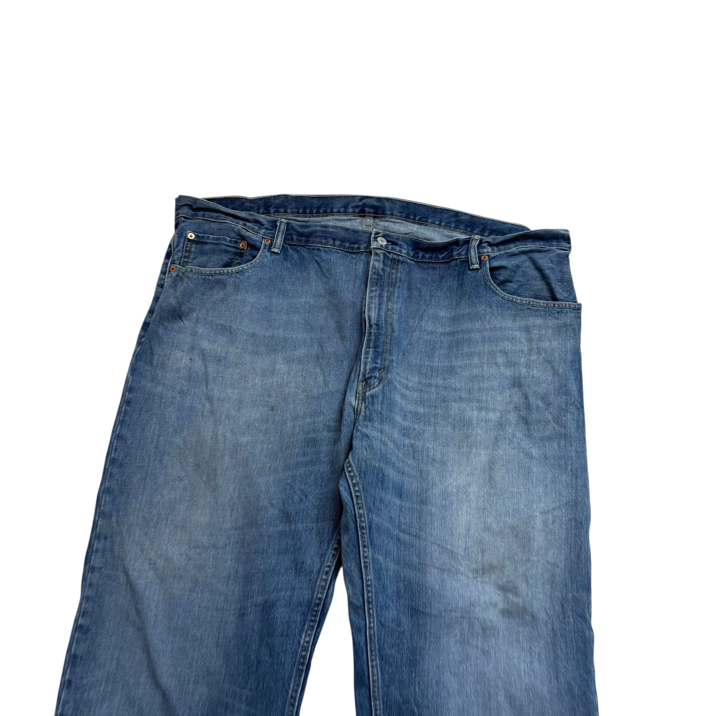 Levis 559 Jeans W48 L32 Mens Mid Blue Baggy Relaxed Straight Fit Denim