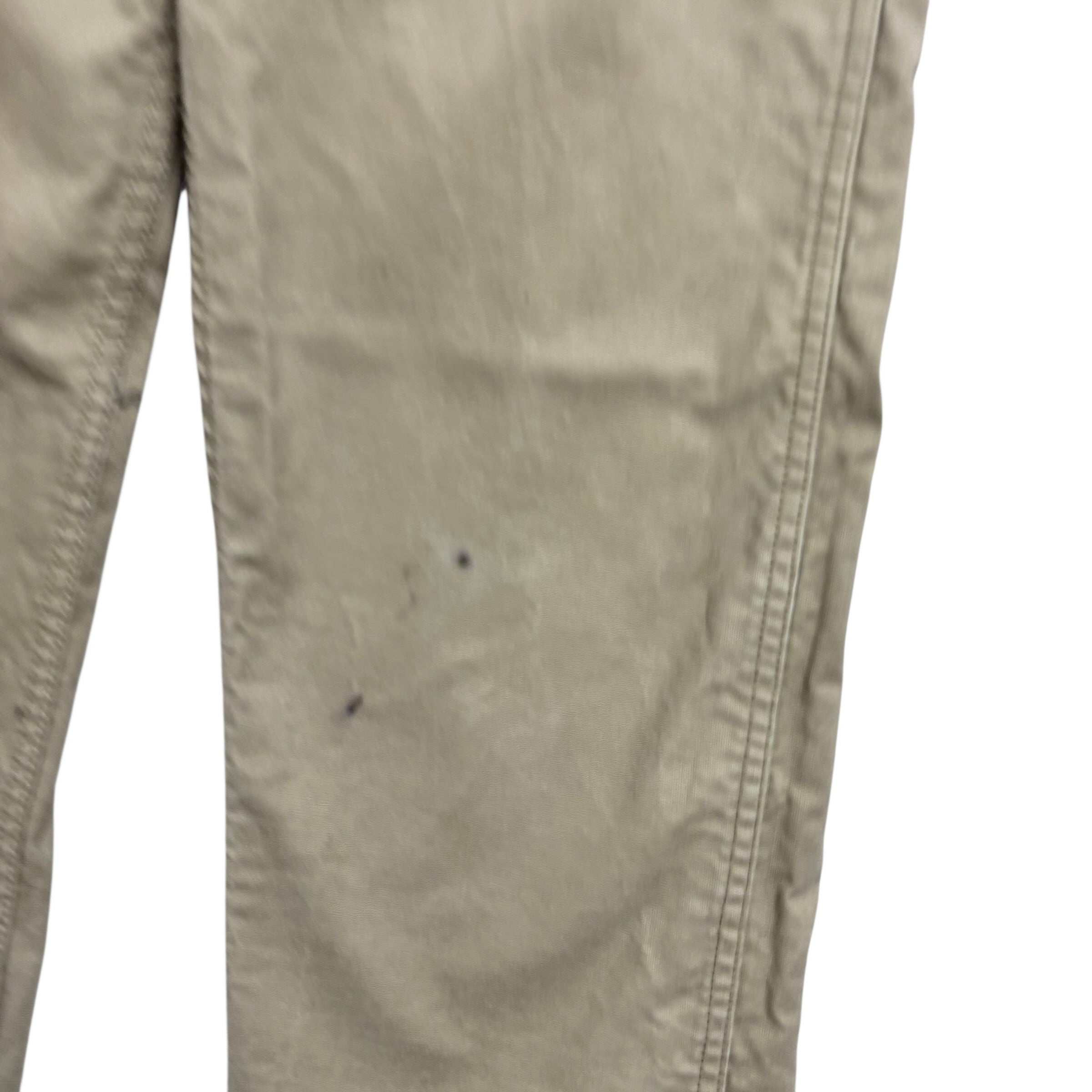 Levis Workwear Jeans W30 L29 Mens Beige Regular Straight Fit Stretch (F)