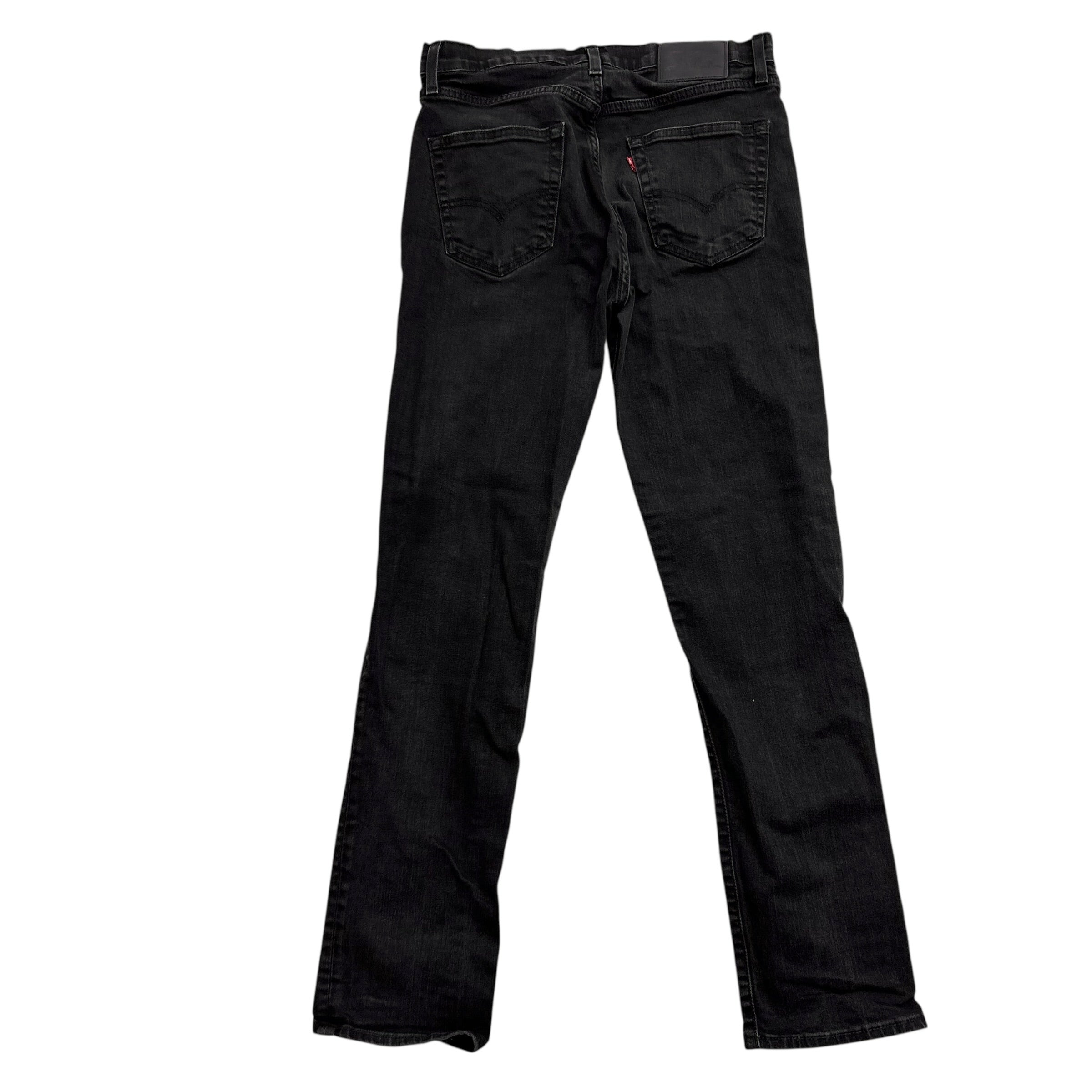 Levis 511 Jeans W31 L31 Mens Black Slim Fit Stretch Premium Denim
