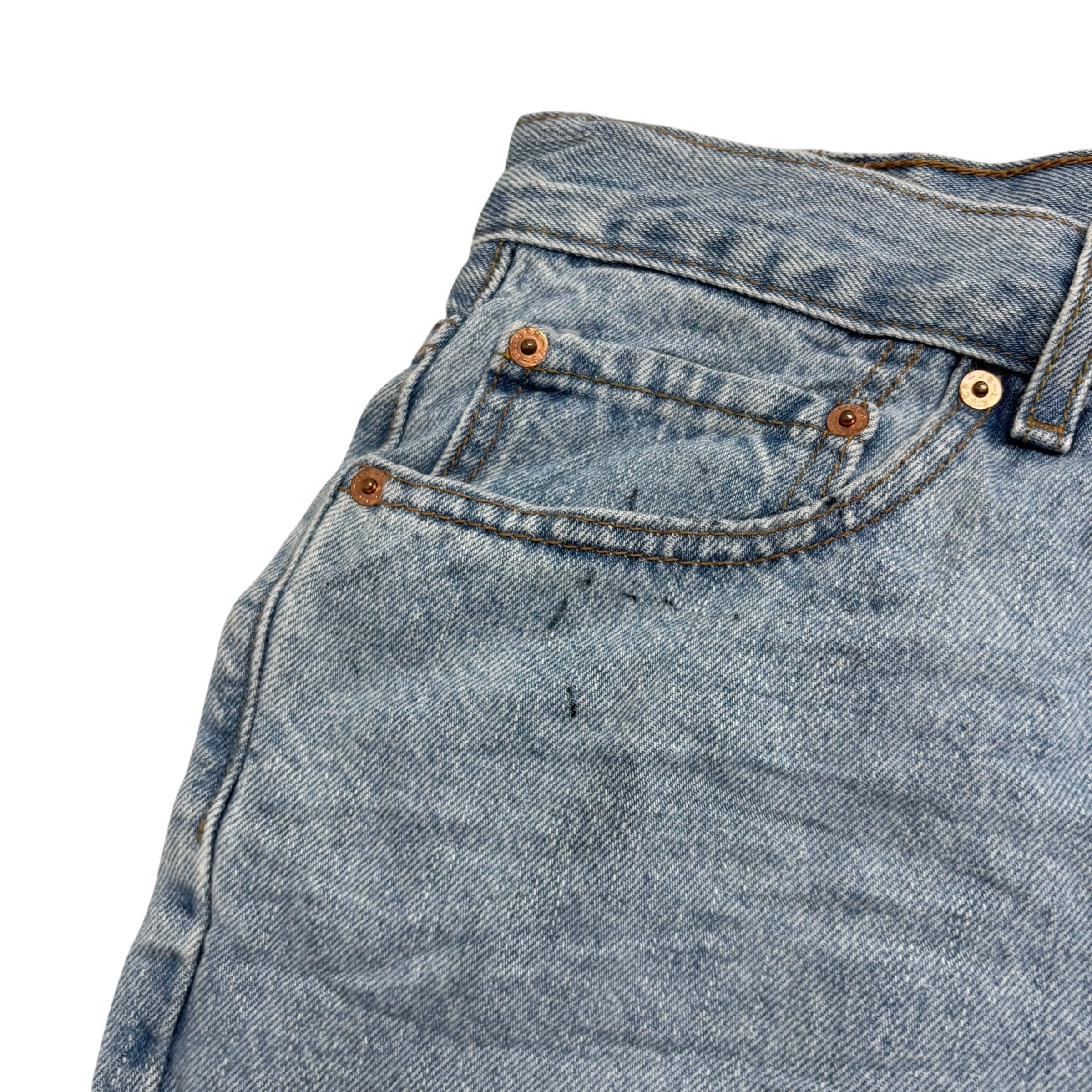 Levis 550 Jeans W36 L34 Mens Light Blue Baggy Relaxed Straight Fit Vintage Denim