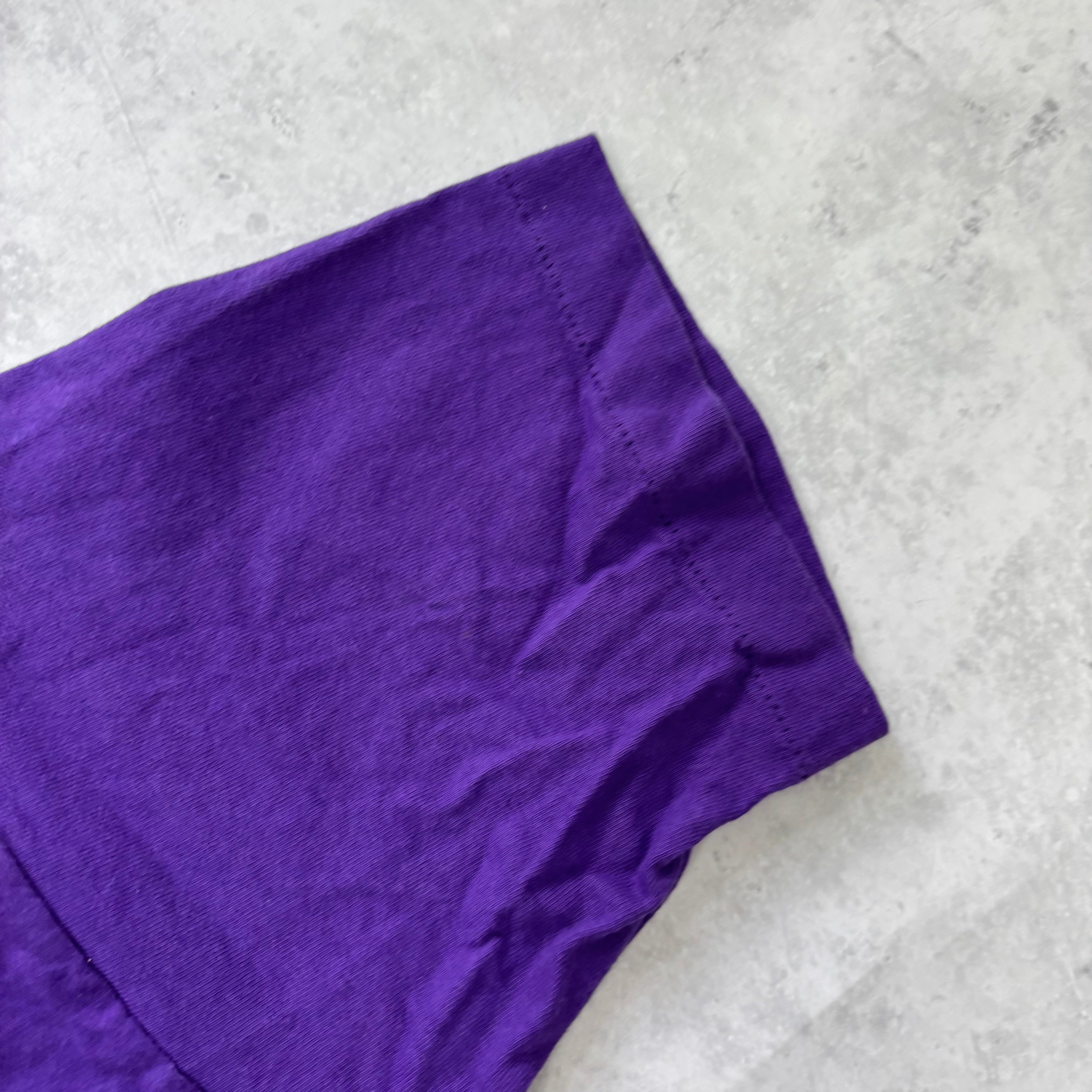 Vintage T Shirt Mens Medium Purple Single Stitch Graphic Print 90s USA (E)