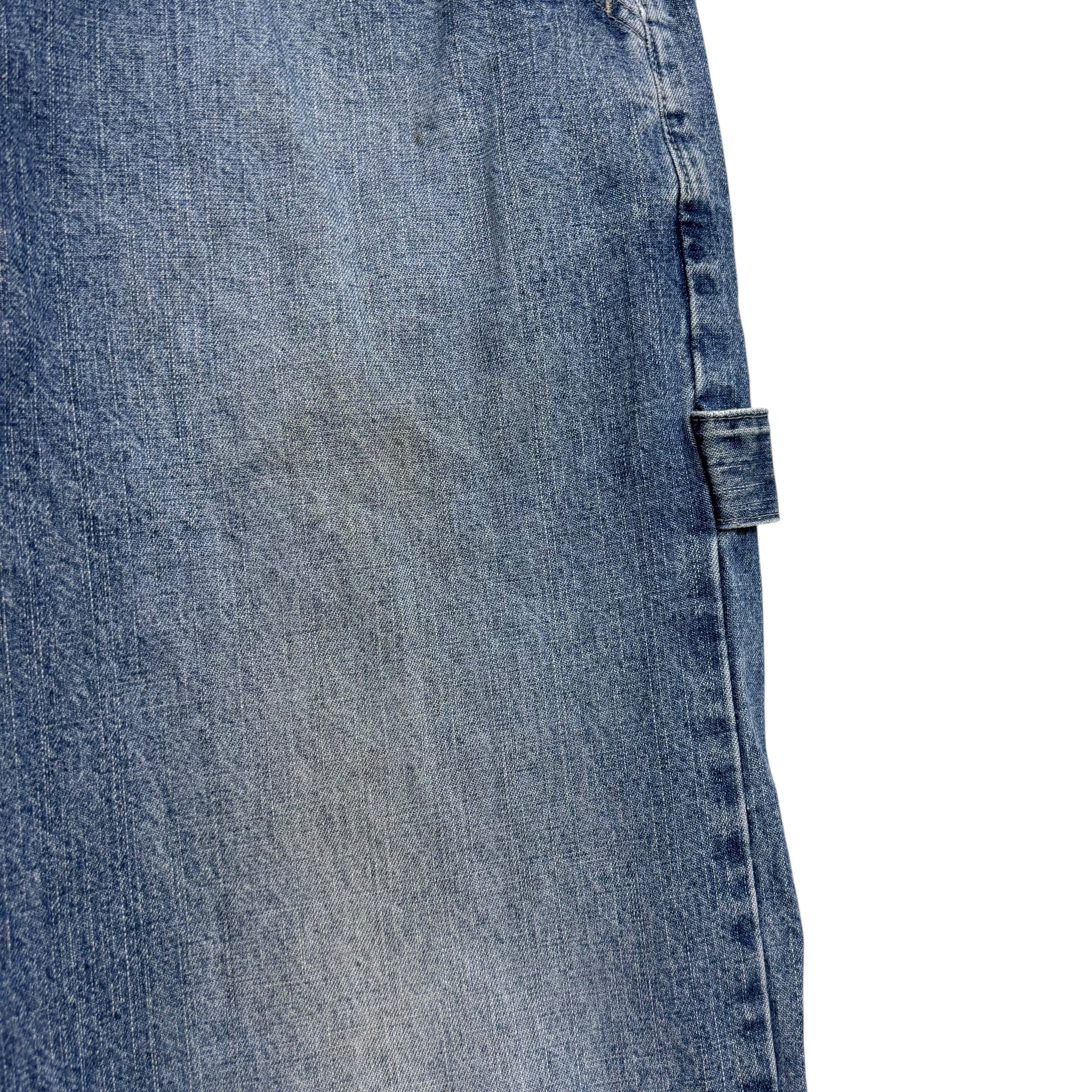 Lee Carpenter Jeans W36 L30 Mens Mid Blue Baggy Relaxed Fit Vintage Denim