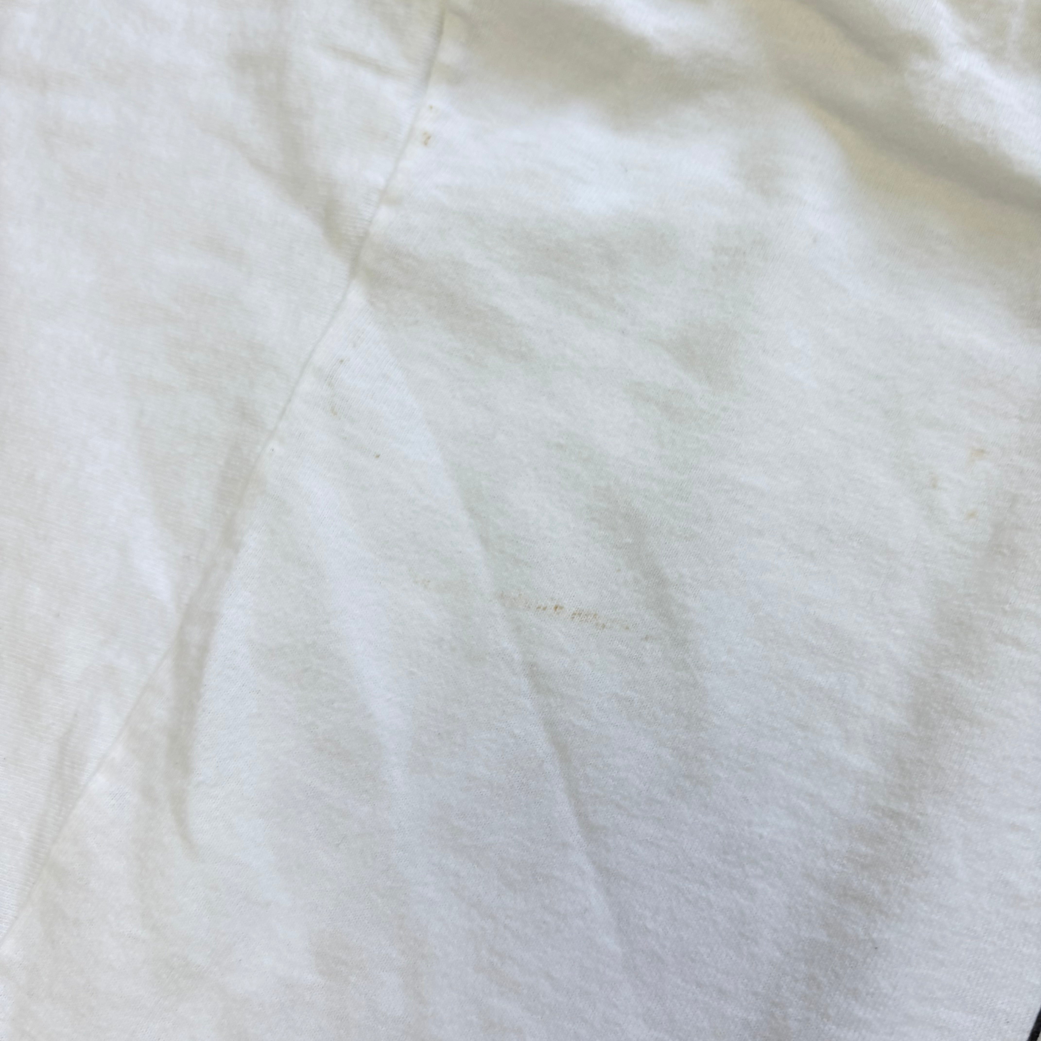 Vintage T Shirt Mens XXL White Single Stitch Graphic Print 90s Dogs