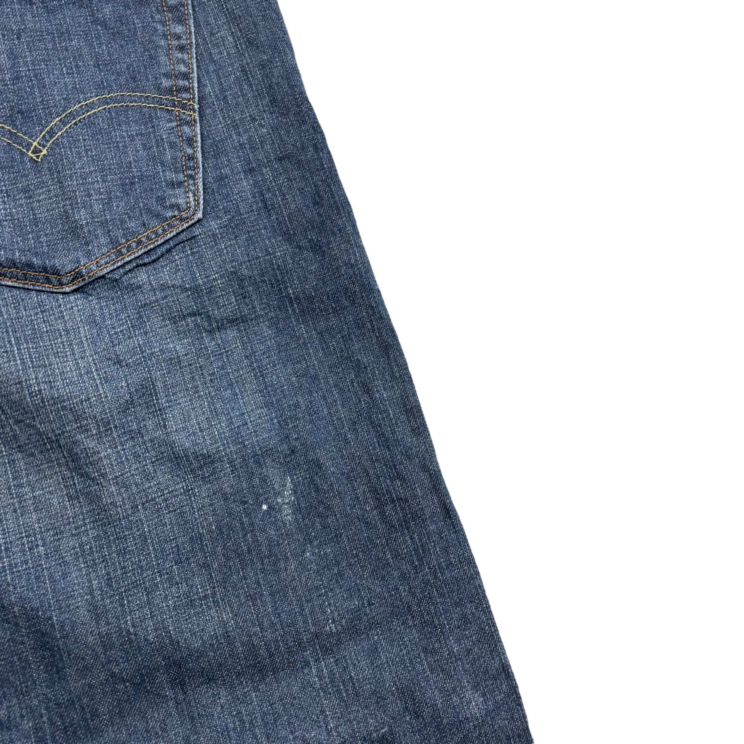 Levis 559 Jeans W44 L33 Mens Dark Blue Baggy Relaxed Straight Fit Denim