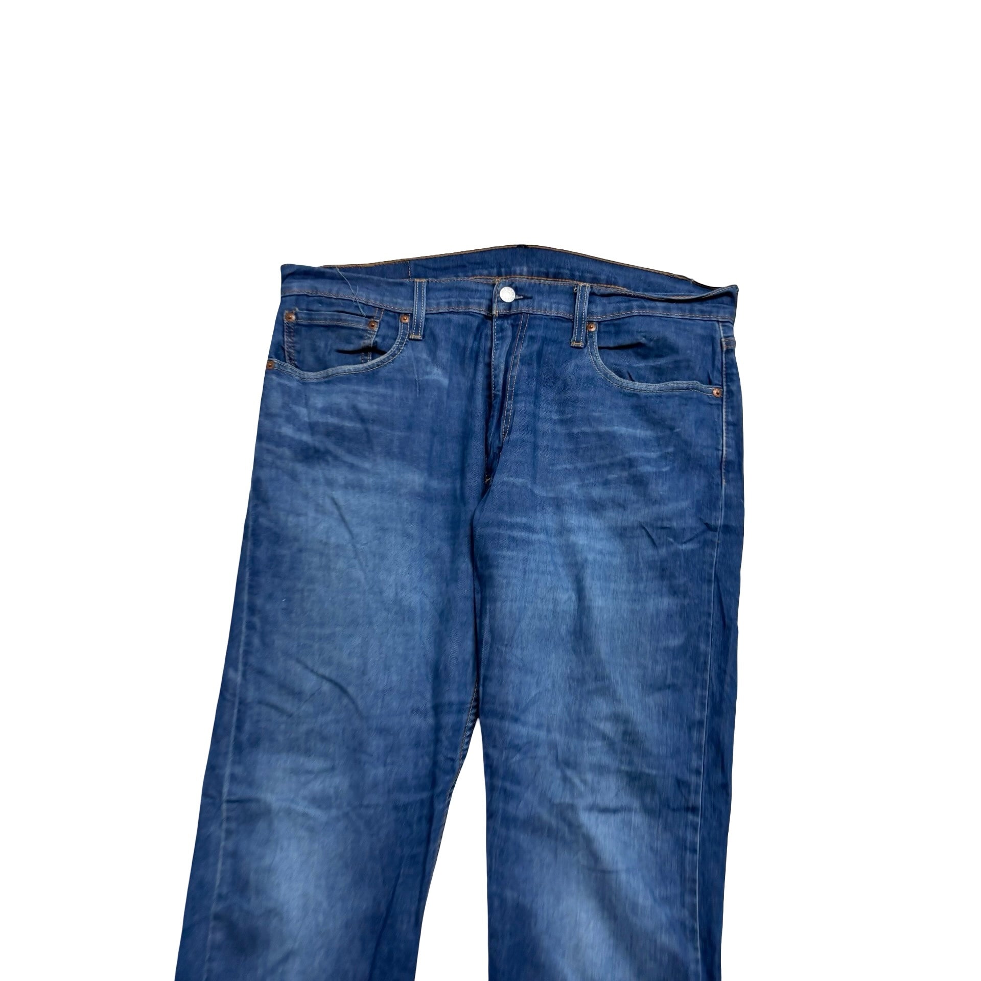 Levis 512 Jeans W36 L32 Mens Mid Blue Slim Tapered Fit Stretch Denim