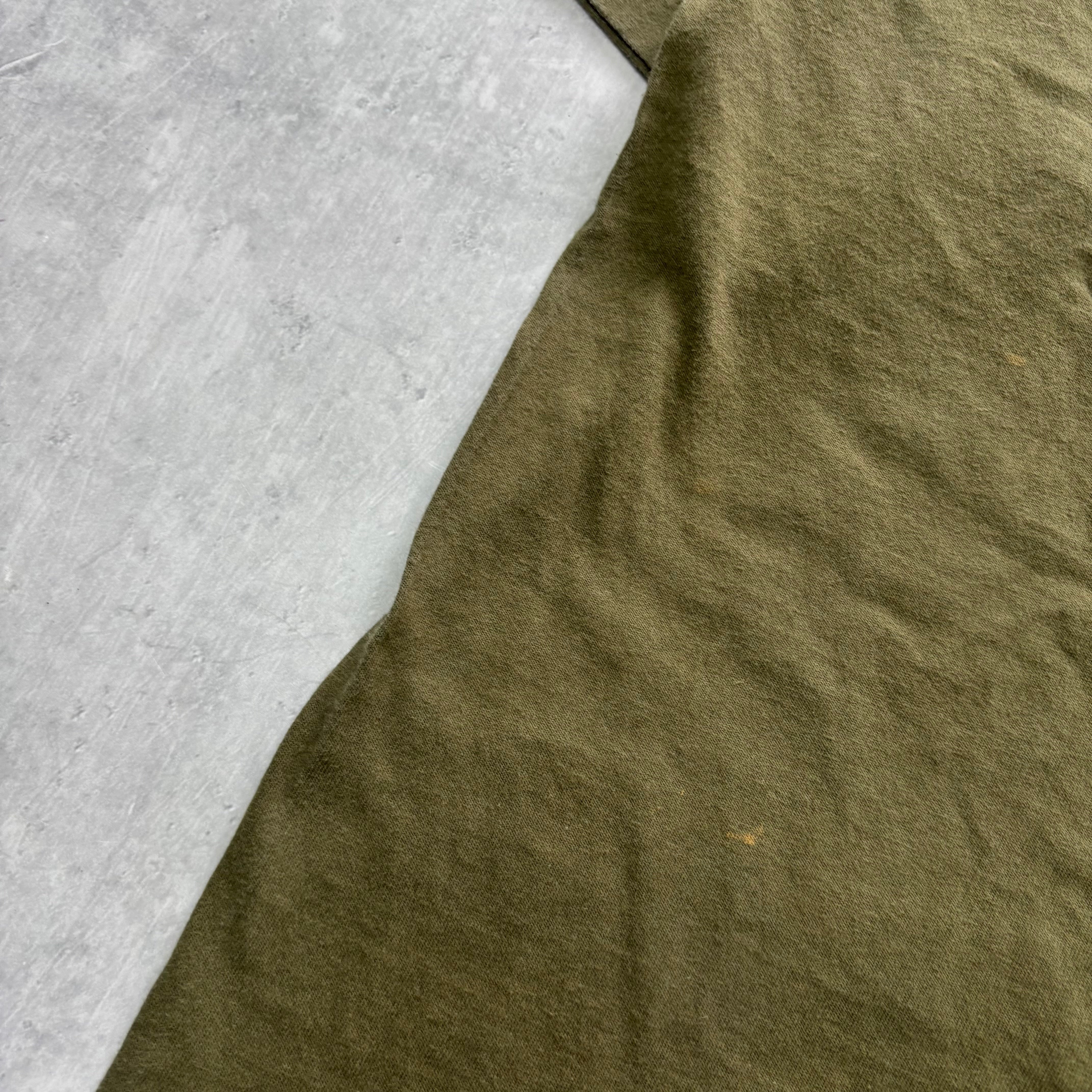 Vintage T Shirt Mens XL Green Single Stitch Graphic Print 90s Dogs