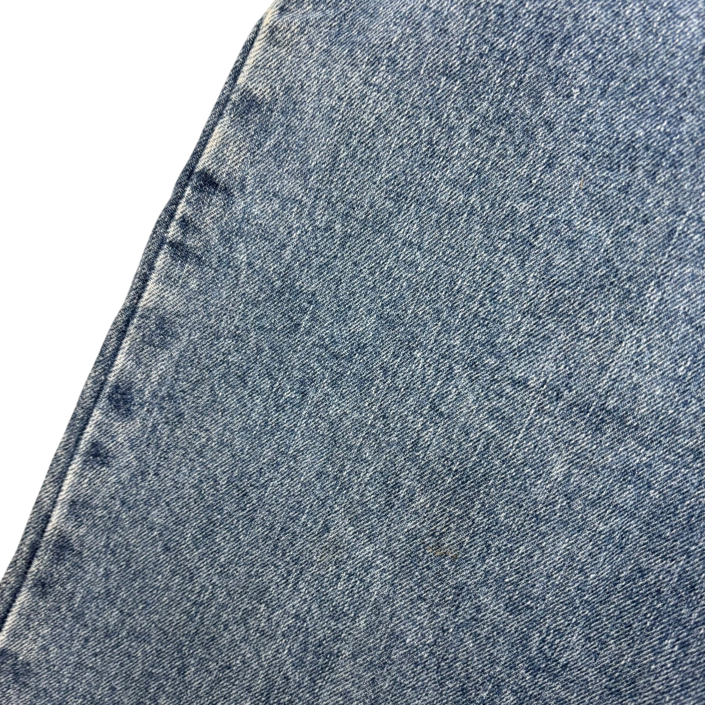 Wrangler Jeans W38 L32 Mens Mid Blue Baggy Relaxed Straight Fit Denim