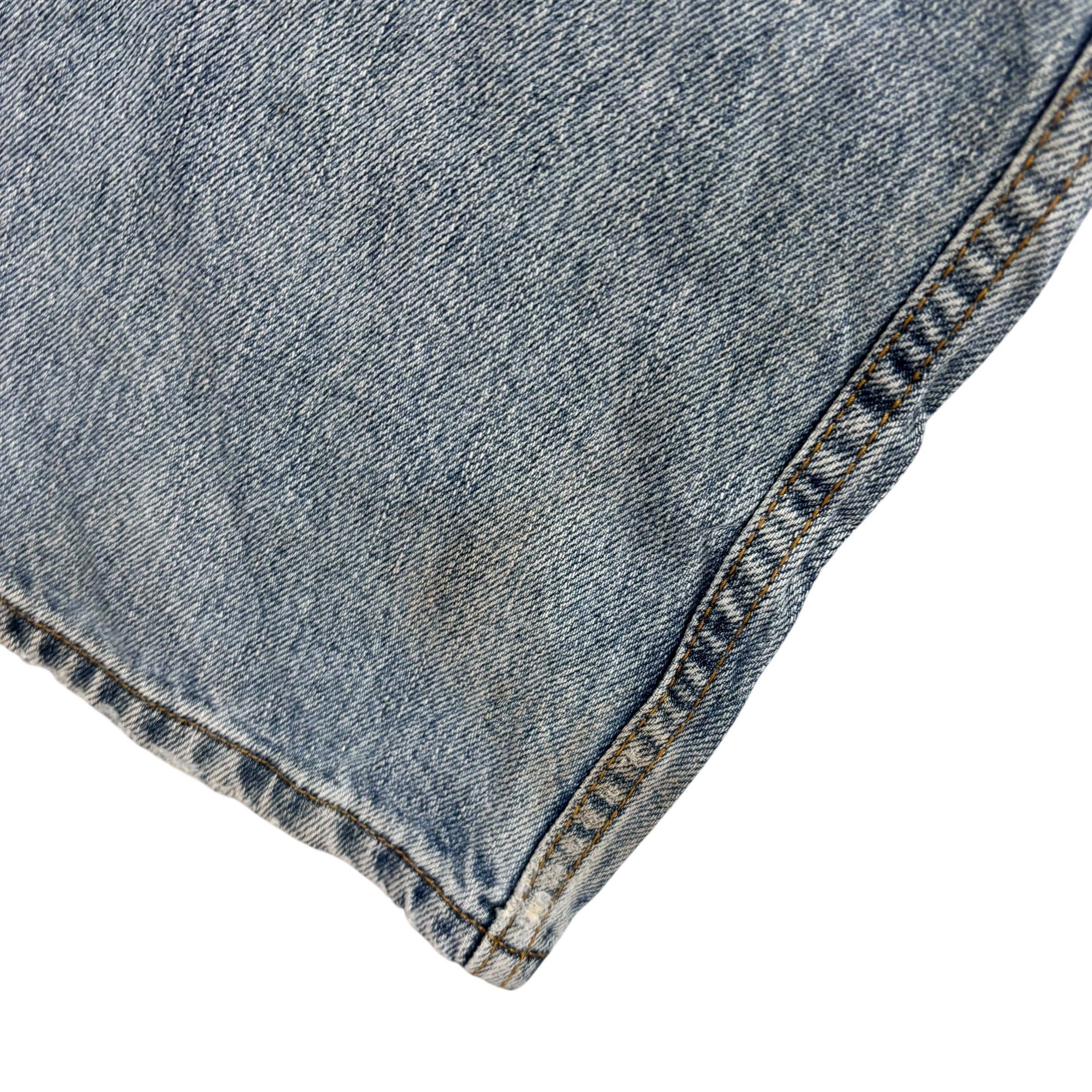 Levis 550 Jeans W36 L30 Mens Light Blue Baggy Relaxed Straight Fit Vintage Denim