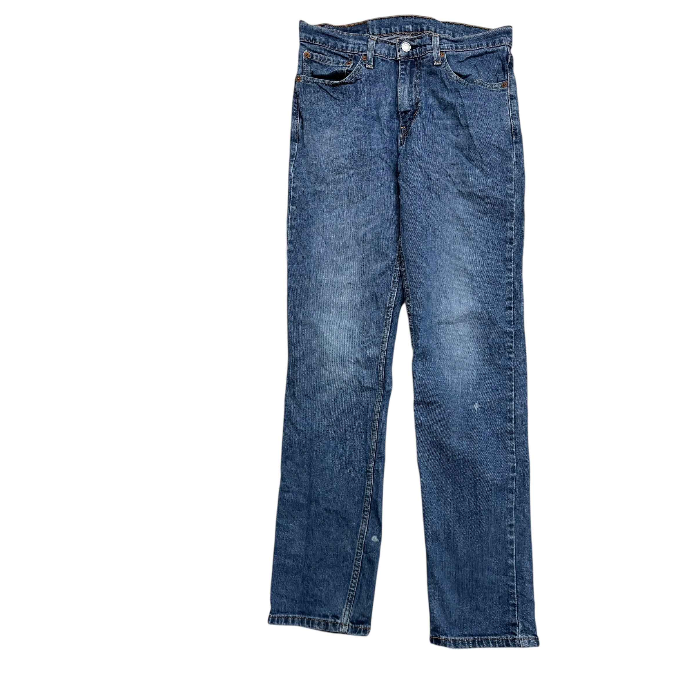 Levis 511 Jeans W30 L32 Mens Mid Blue Slim Fit Stretch Denim