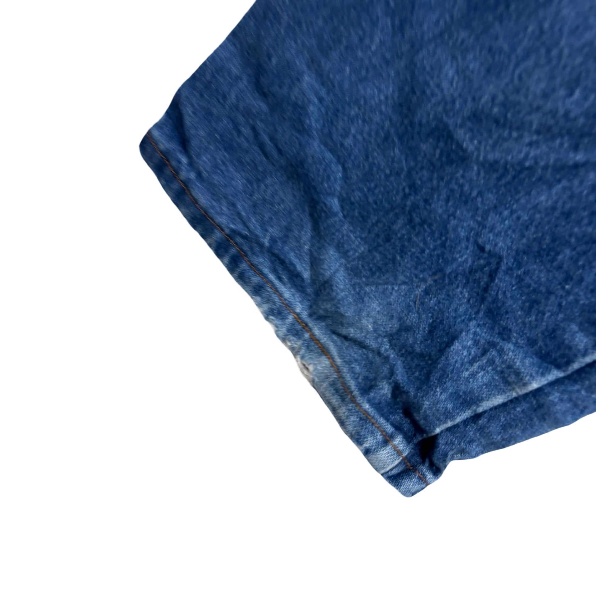 Wrangler Jeans Cowboy Cut W42 L34 Mens Mid Blue 31MWZ Relaxed Fit Denim