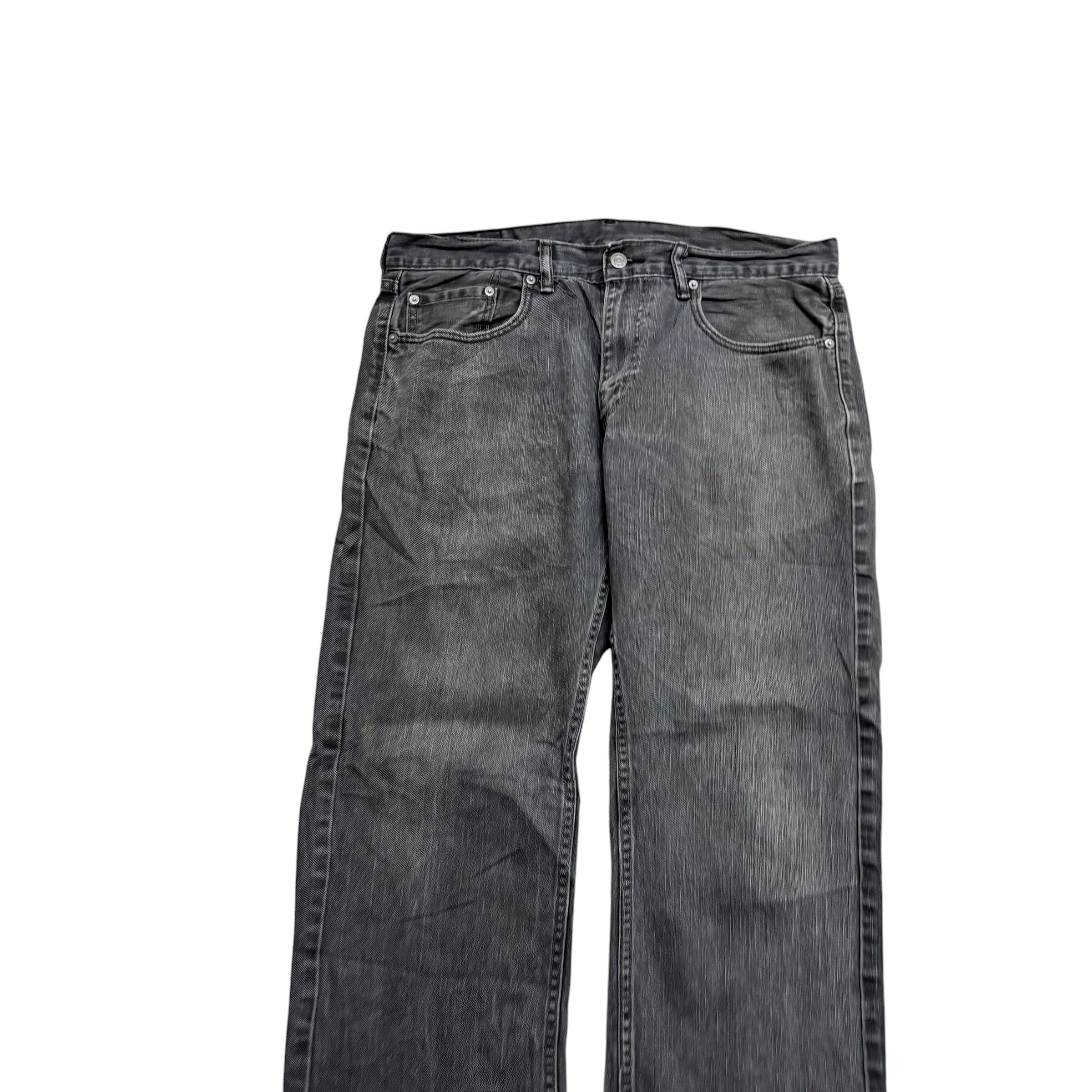 Levis 559 Jeans W34 L29 Mens Grey Baggy Relaxed Straight Fit Denim
