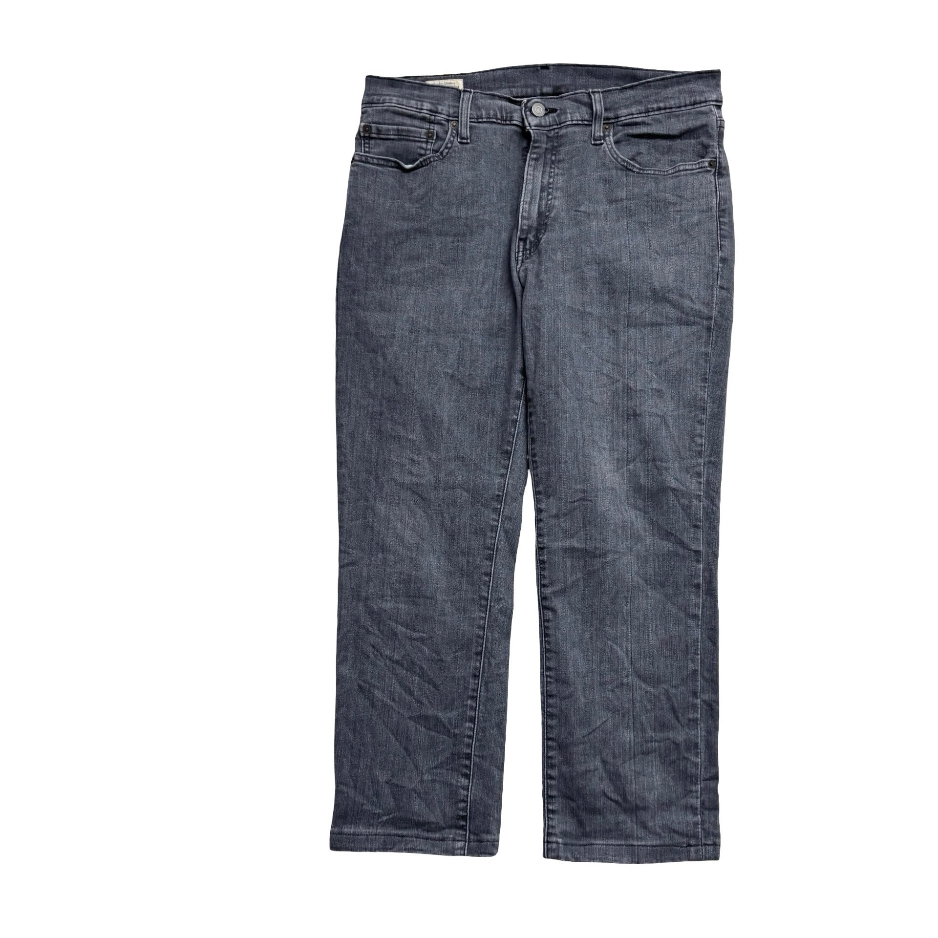 Levis 511 Jeans W33 L25 Mens Grey Slim Fit Stretch Premium Denim (E)
