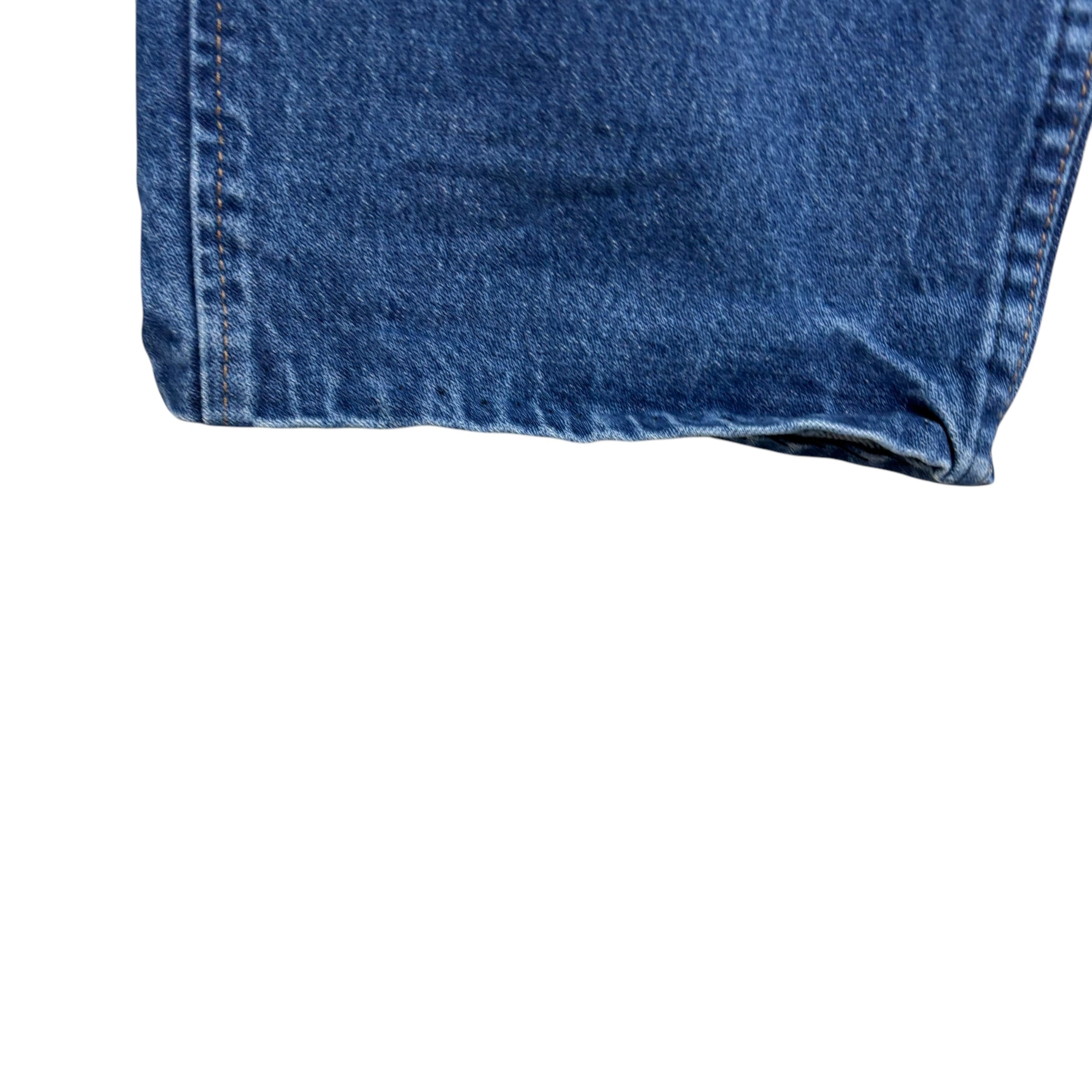 Wrangler Jeans Cowboy Cut W36 L28 Mens Mid Blue 36MWZ Slim Fit Denim