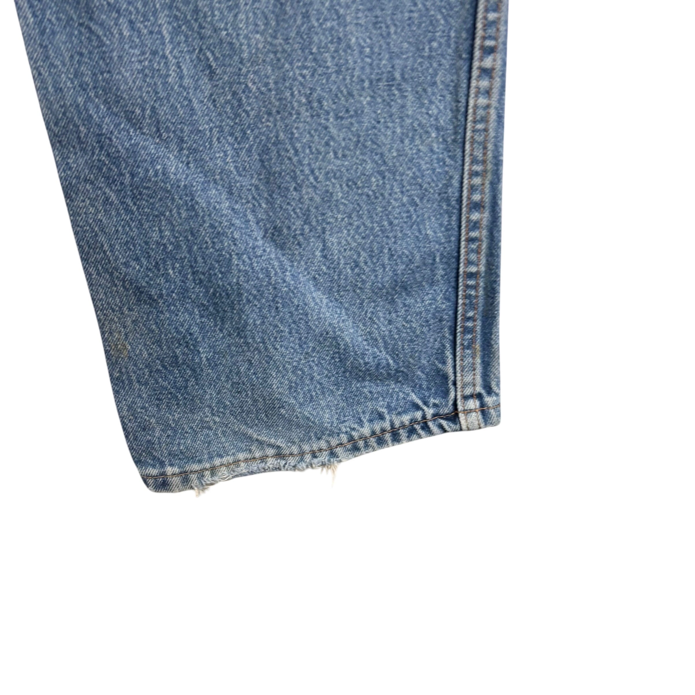 Dickies Jeans W36 L34 Mens Light Blue Regular Straight Fit Denim (F)