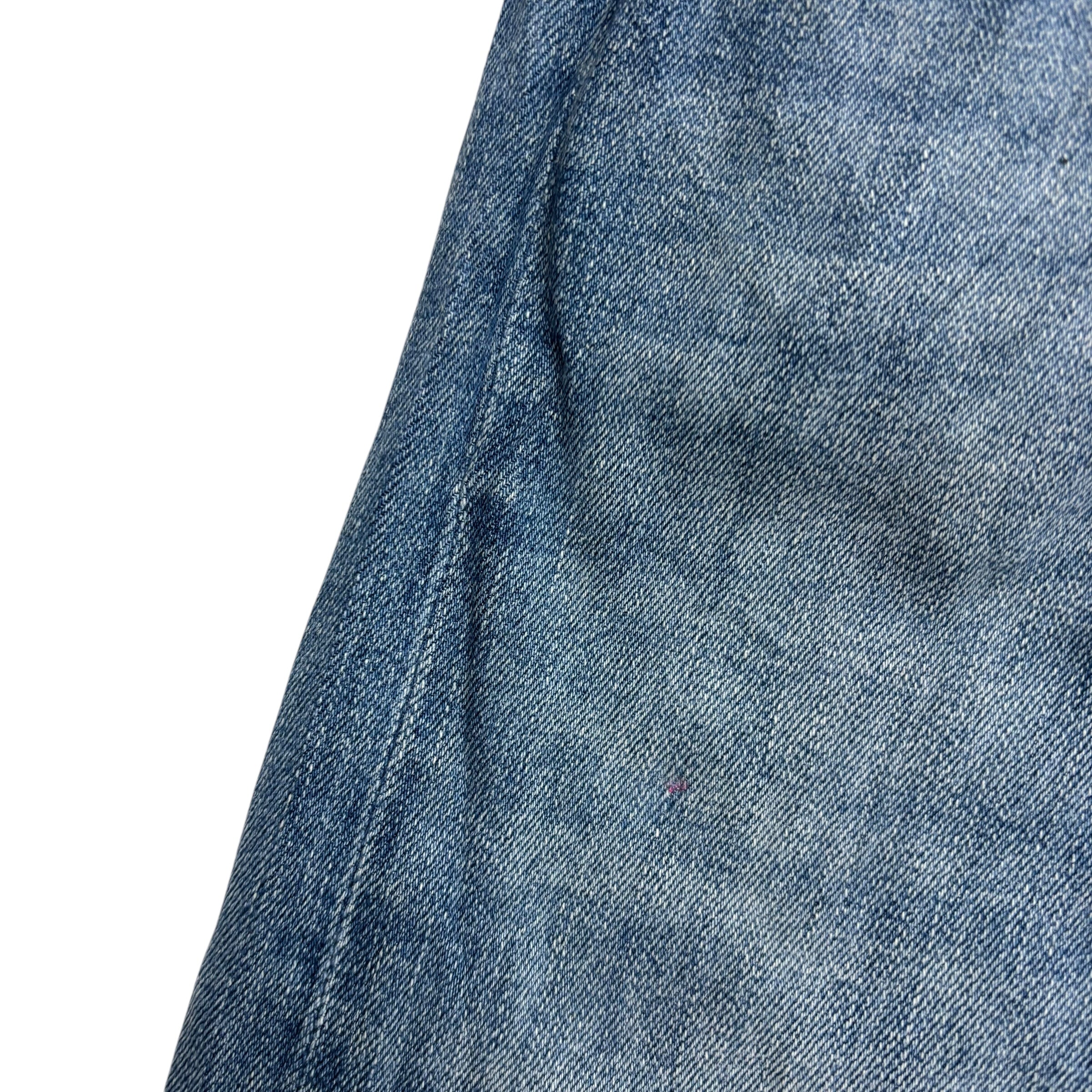 Lee Jeans W32 L34 Mens Light Blue Slim Fit Stretch Denim
