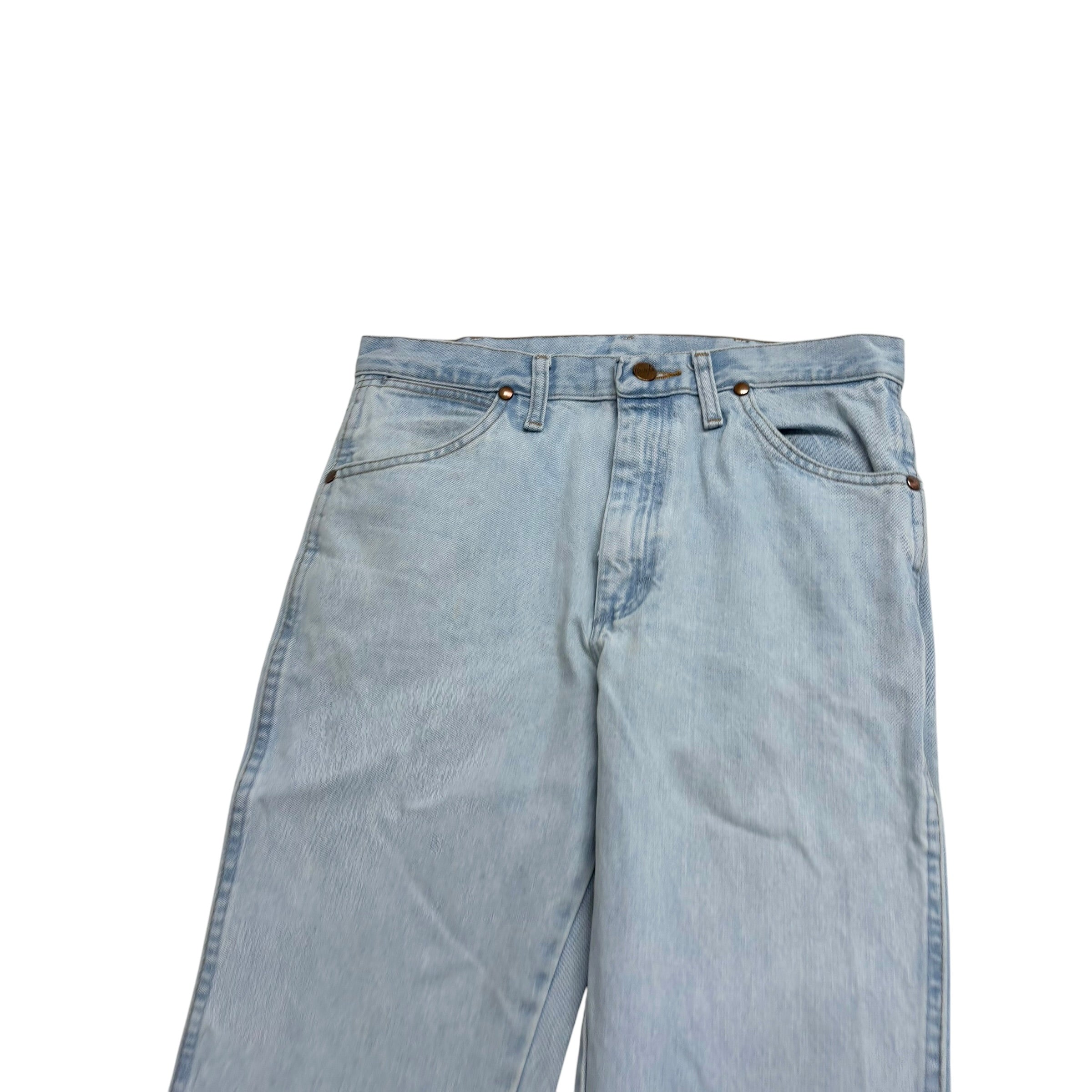 Wrangler Jeans Cowboy Cut W29 L32 Mens Light Blue 936 Slim Fit Denim (F)