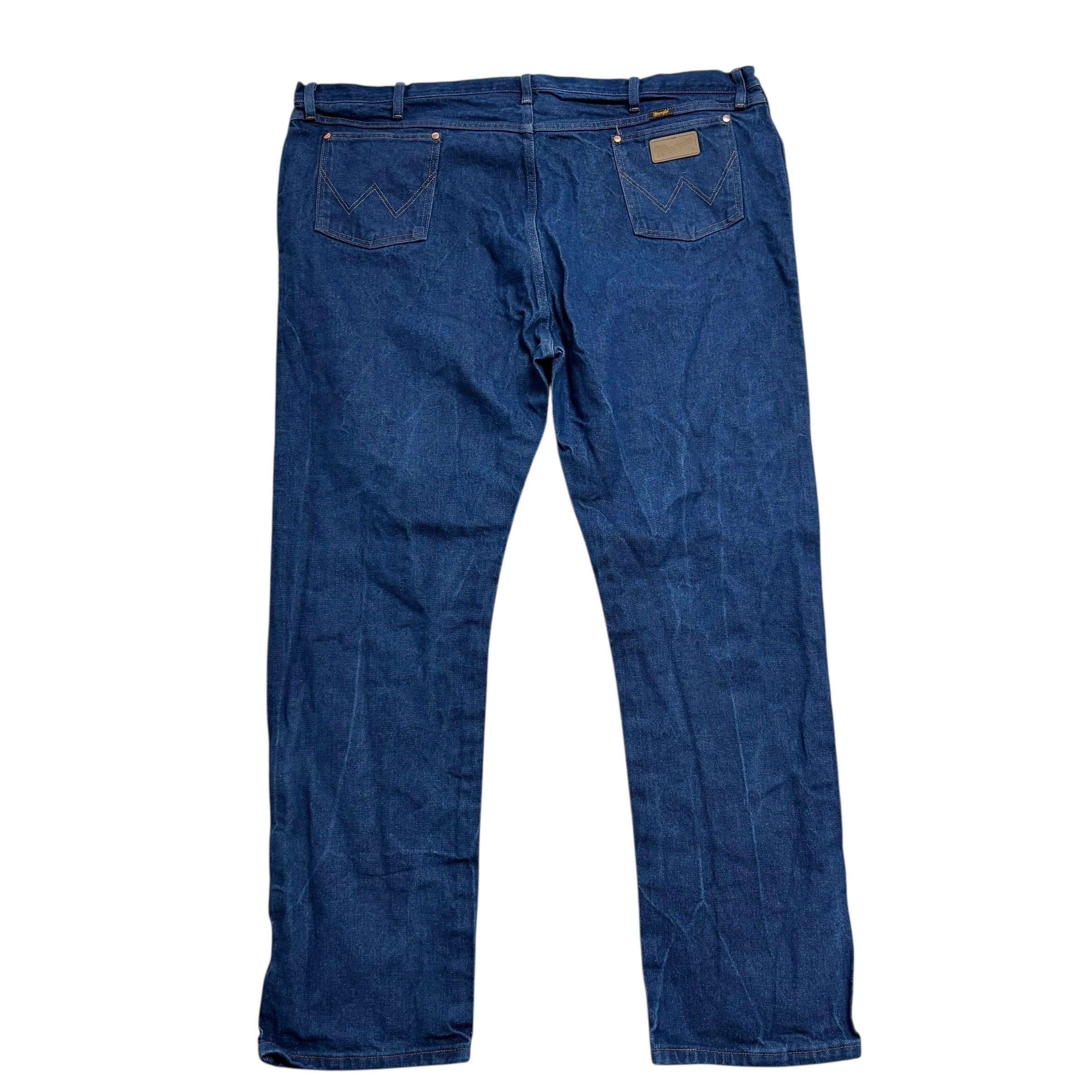 Wrangler Jeans Cowboy Cut W50 L34 Mens Dark Blue 13MWZ Original Fit Denim (E)
