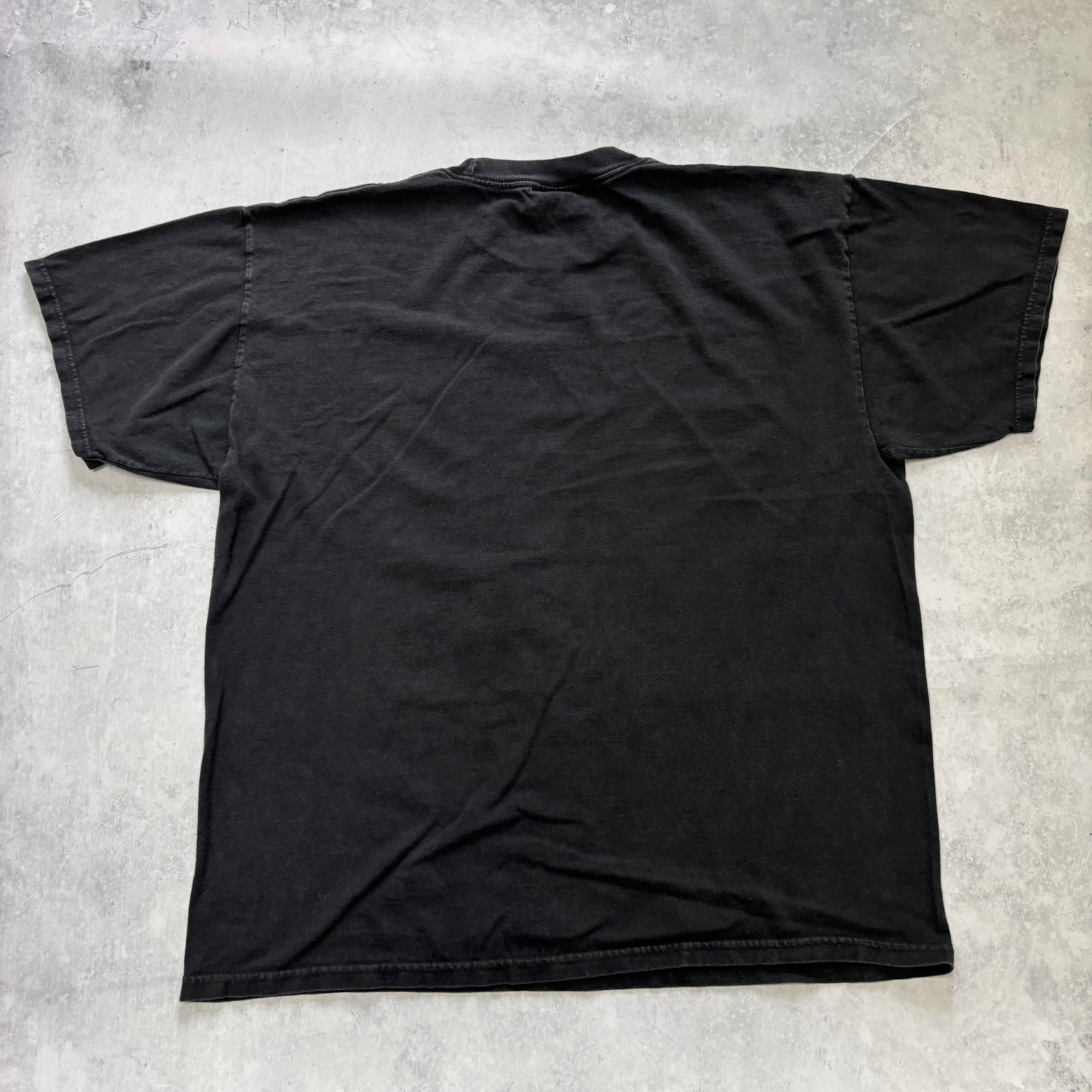 Vintage T Shirt Mens XL Black Kings of Leon Y2K Music Band Concert