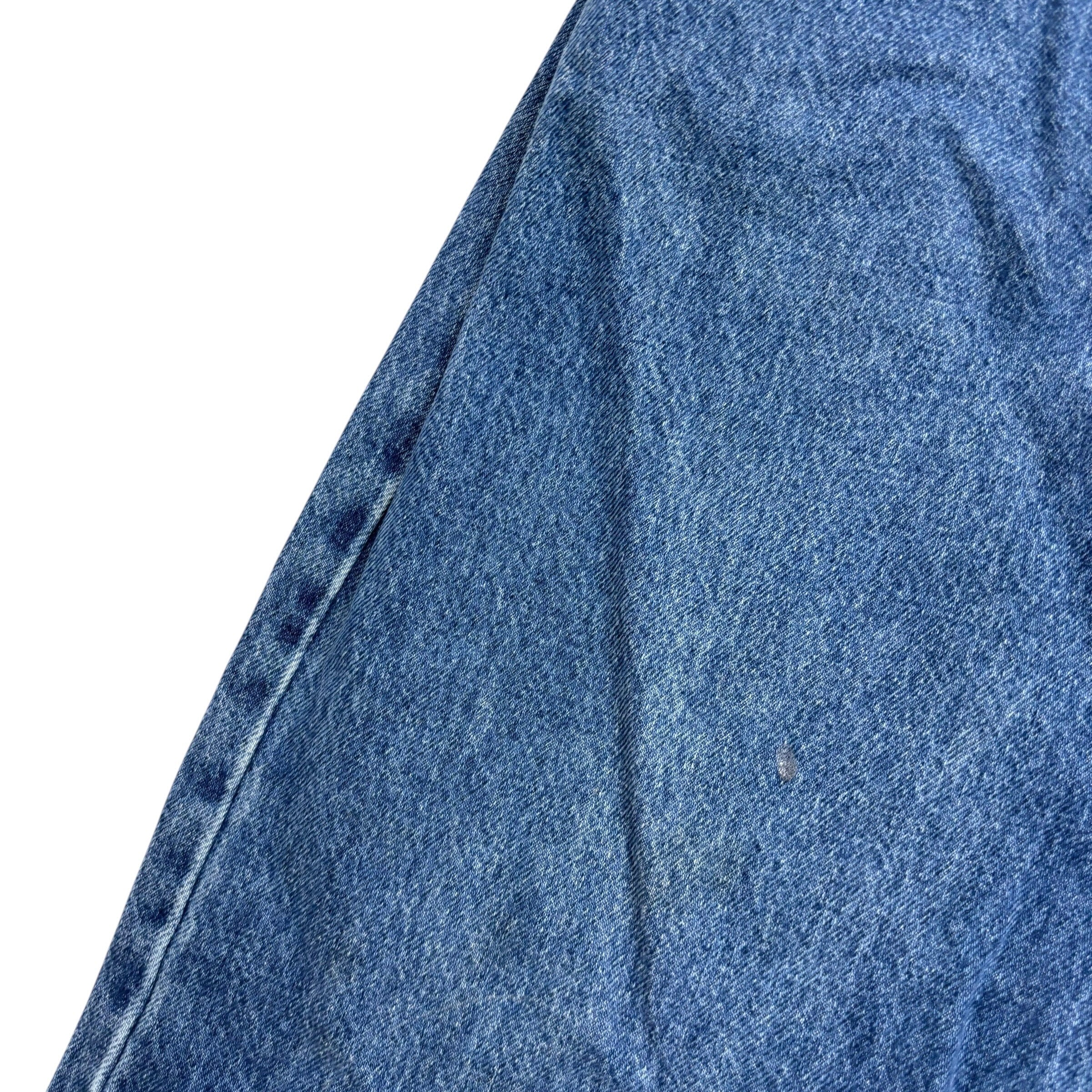 Lee Jeans W36 L32 Mens Mid Blue Regular Straight Fit Vintage Denim