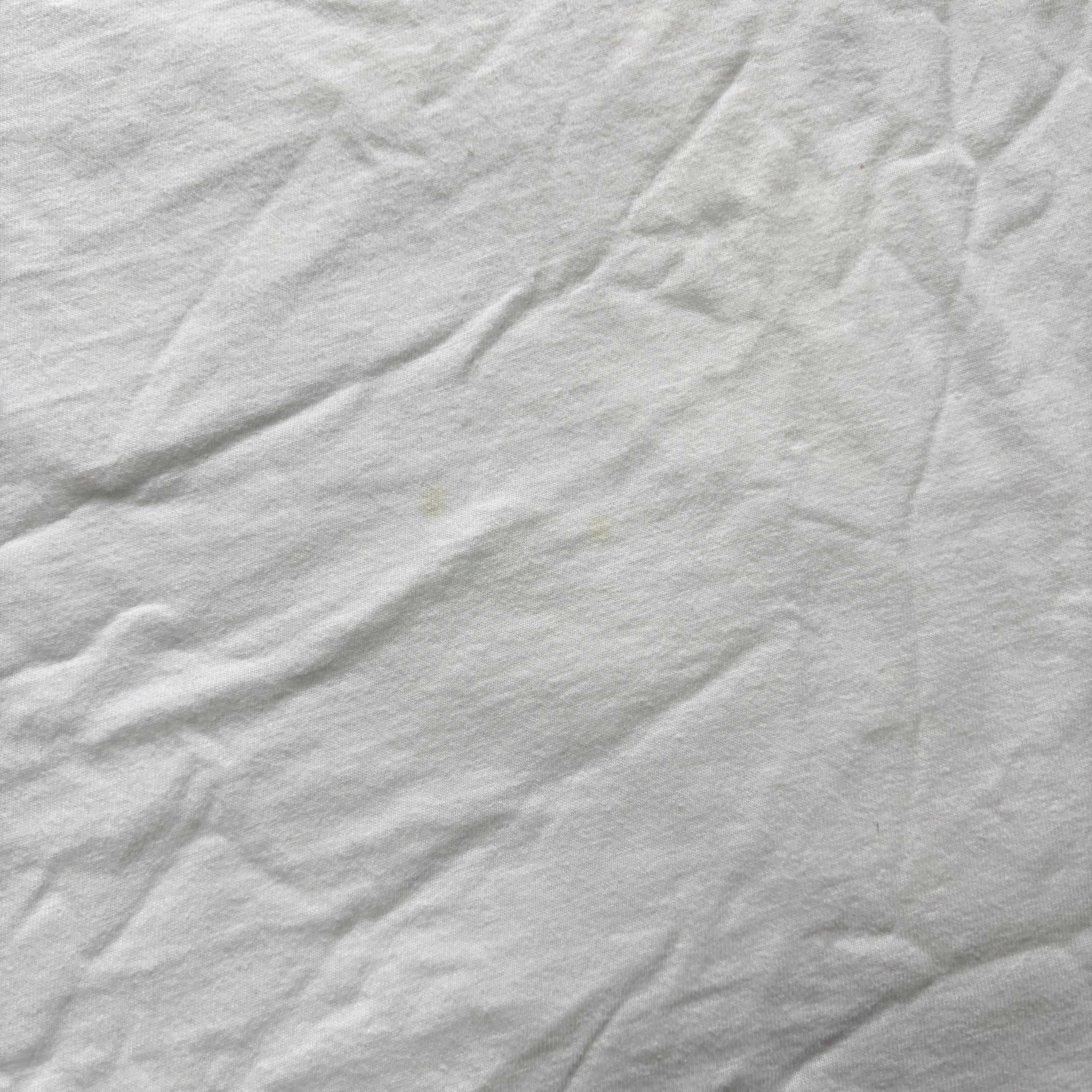 Vintage T Shirt Mens Medium White Single Stitch Graphic Print 90s Tourist (F)