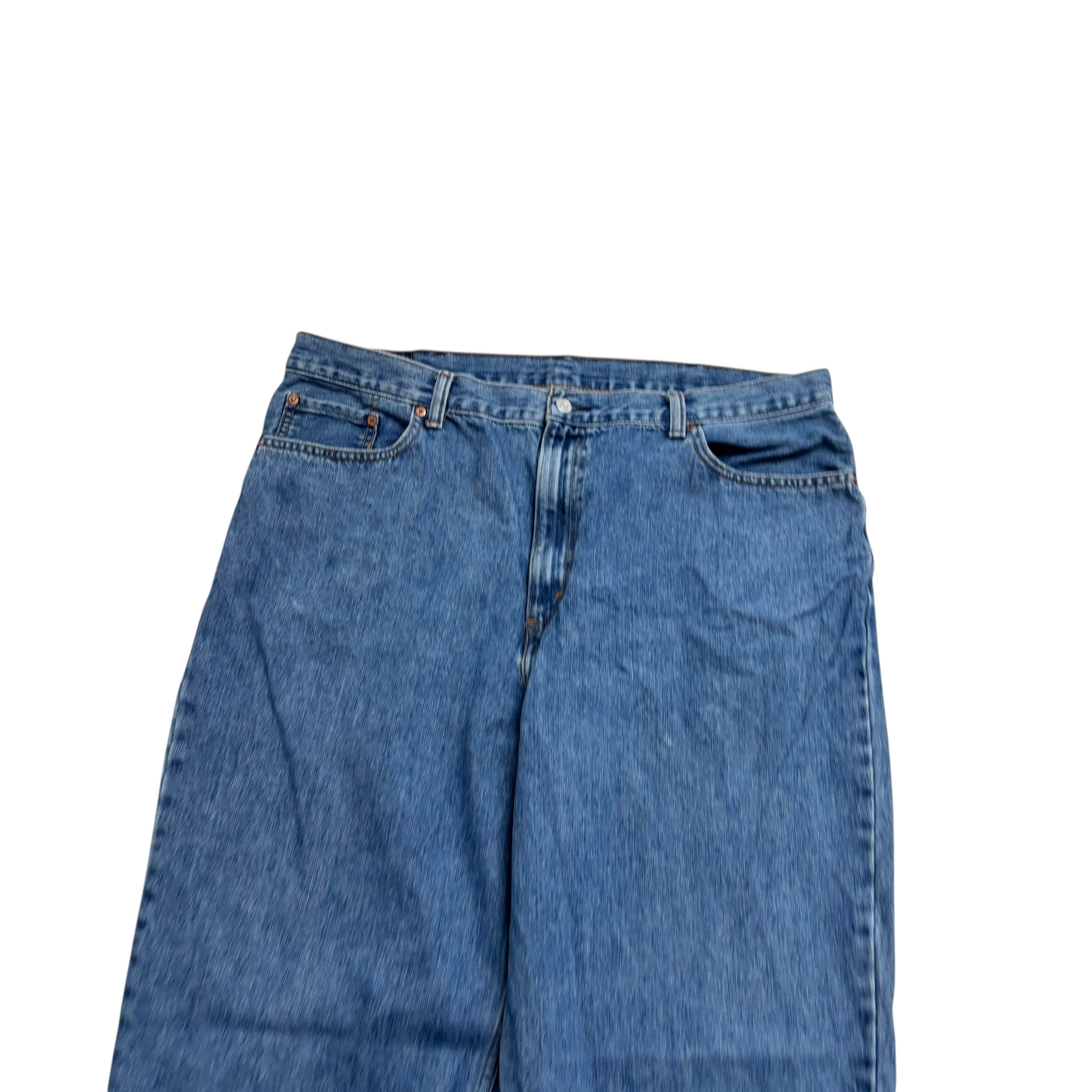 Levis 560 Jeans W42 L30 Mens Mid Blue Baggy Relaxed Comfort Fit Vintage Denim