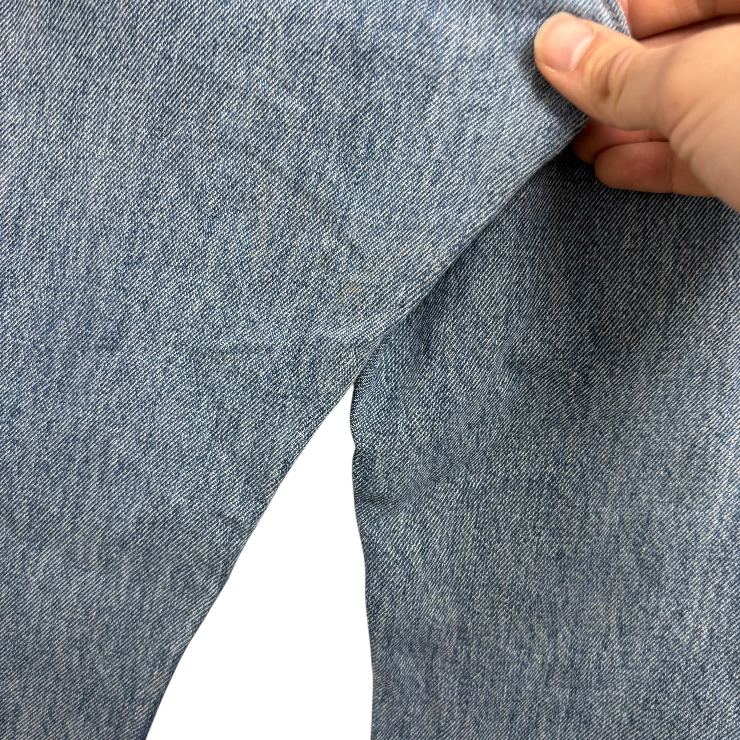 Levis 505 Jeans W36 L30 Mens Light Blue Regular Straight Fit Denim