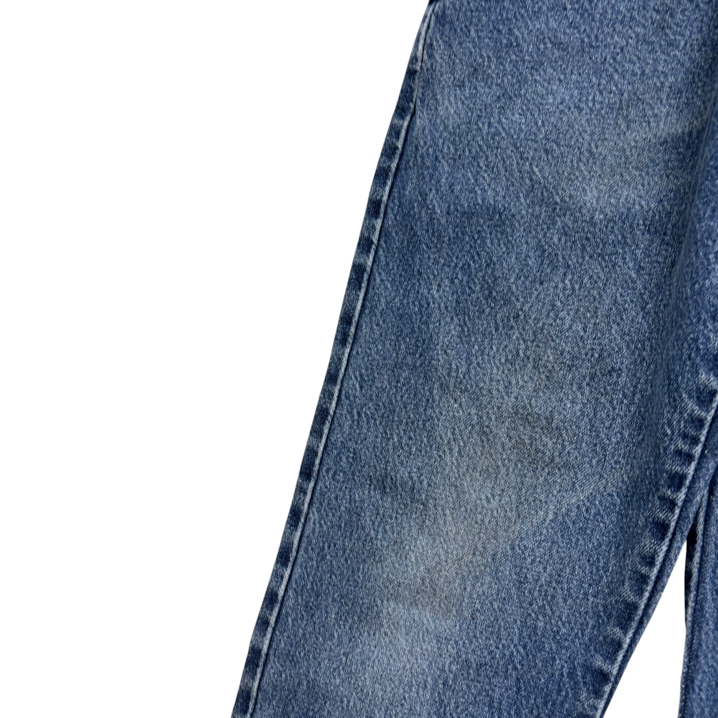 Levis 517 Jeans W31 L34 Mens Mid Blue Regular Bootcut Fit Vintage Denim