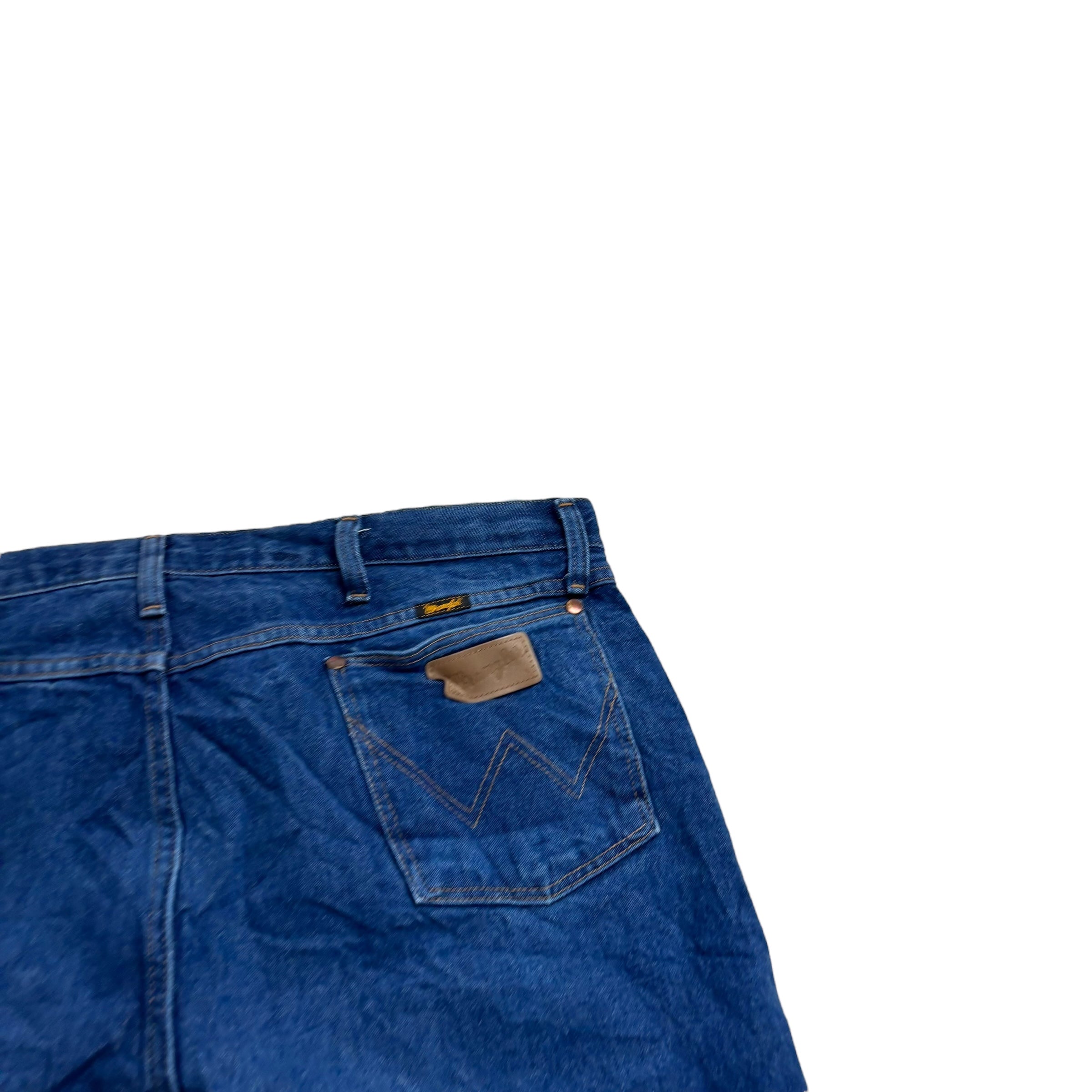 Wrangler Jeans Cowboy Cut W42 L32 Mens Mid Blue 13MWZ Original Fit Denim (F)