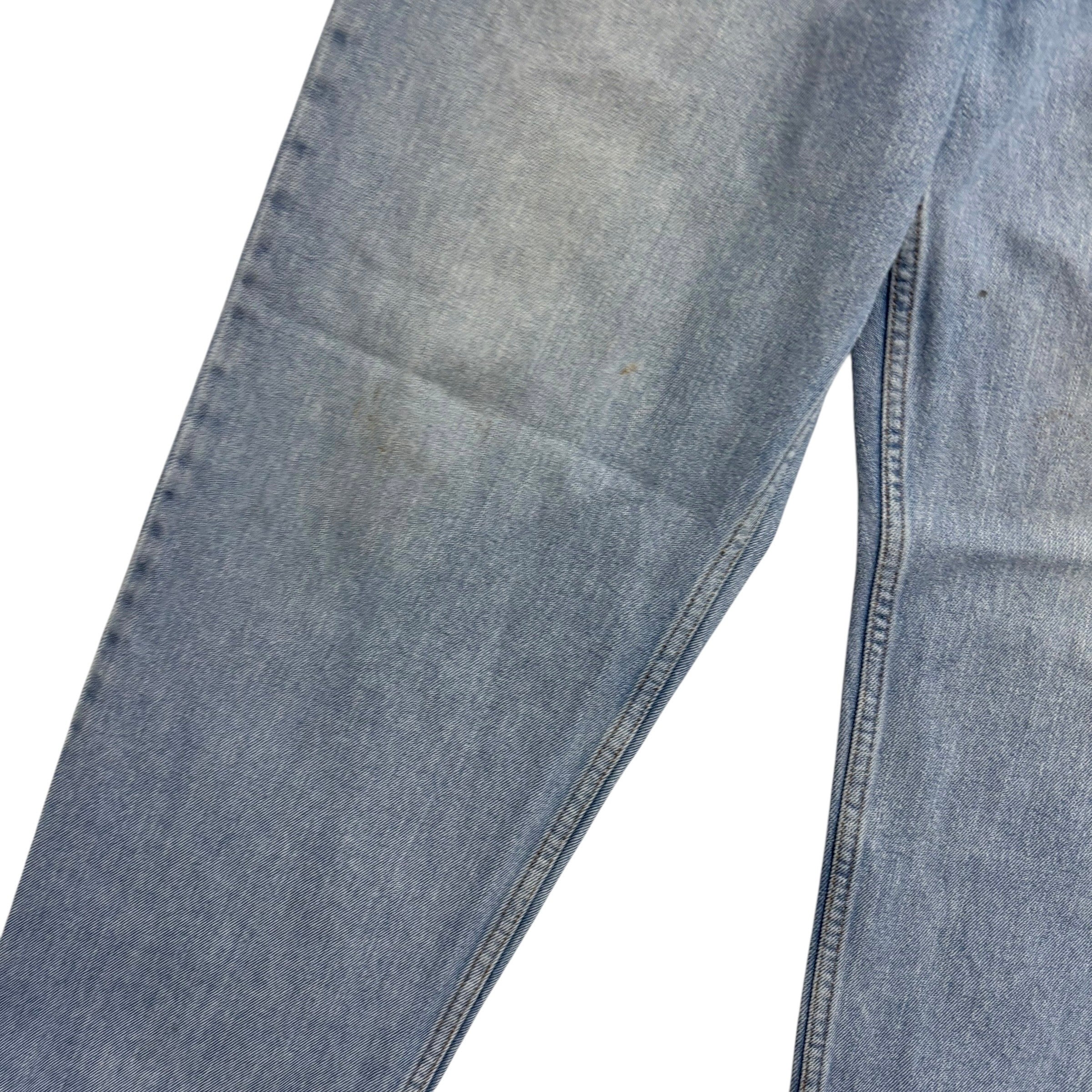 Levis 550 Jeans W38 L30 Mens Light Blue Baggy Relaxed Straight Vintage Denim (F)