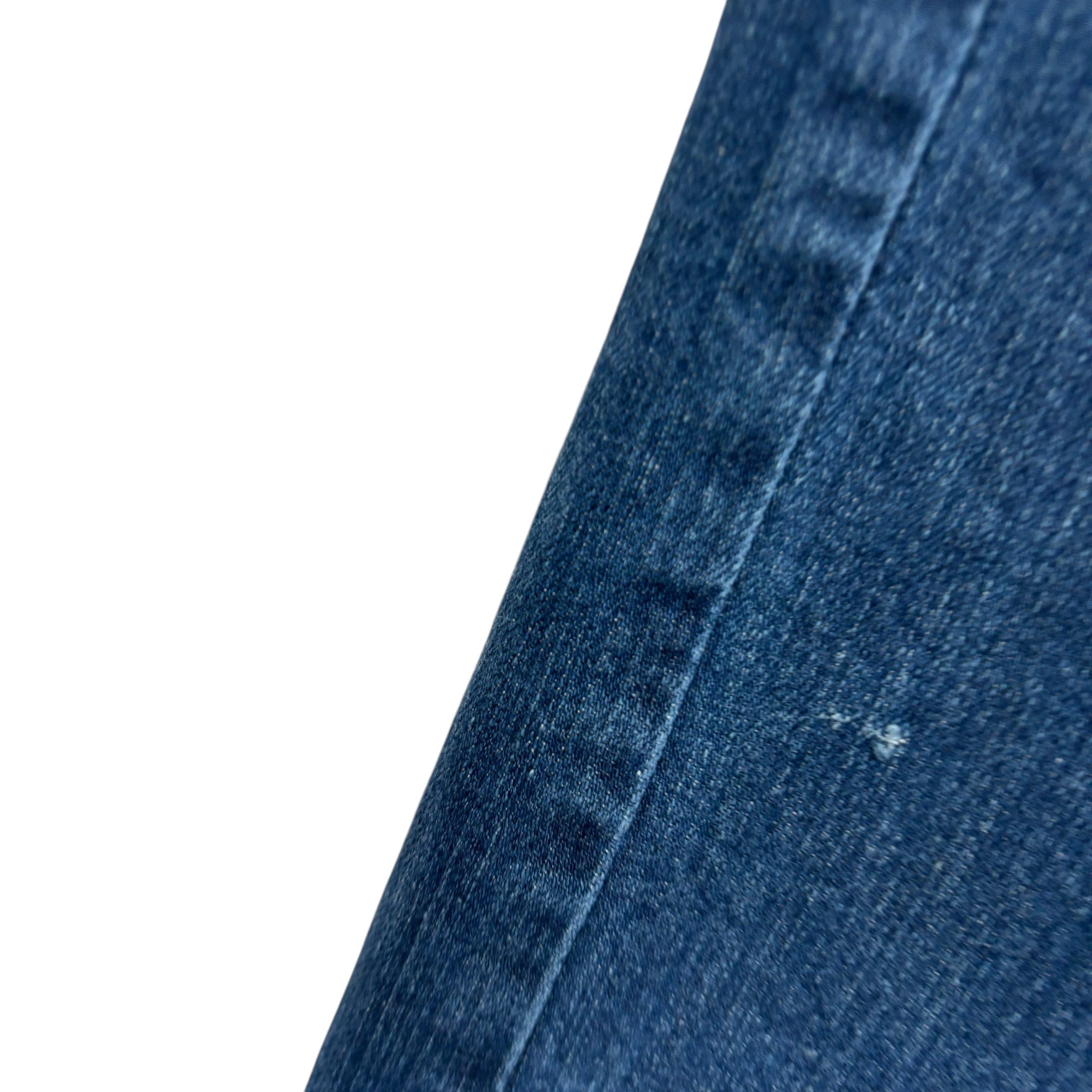 Levis 505 Jeans W38 L30 Mens Dark Blue Regular Straight Fit Stretch Denim